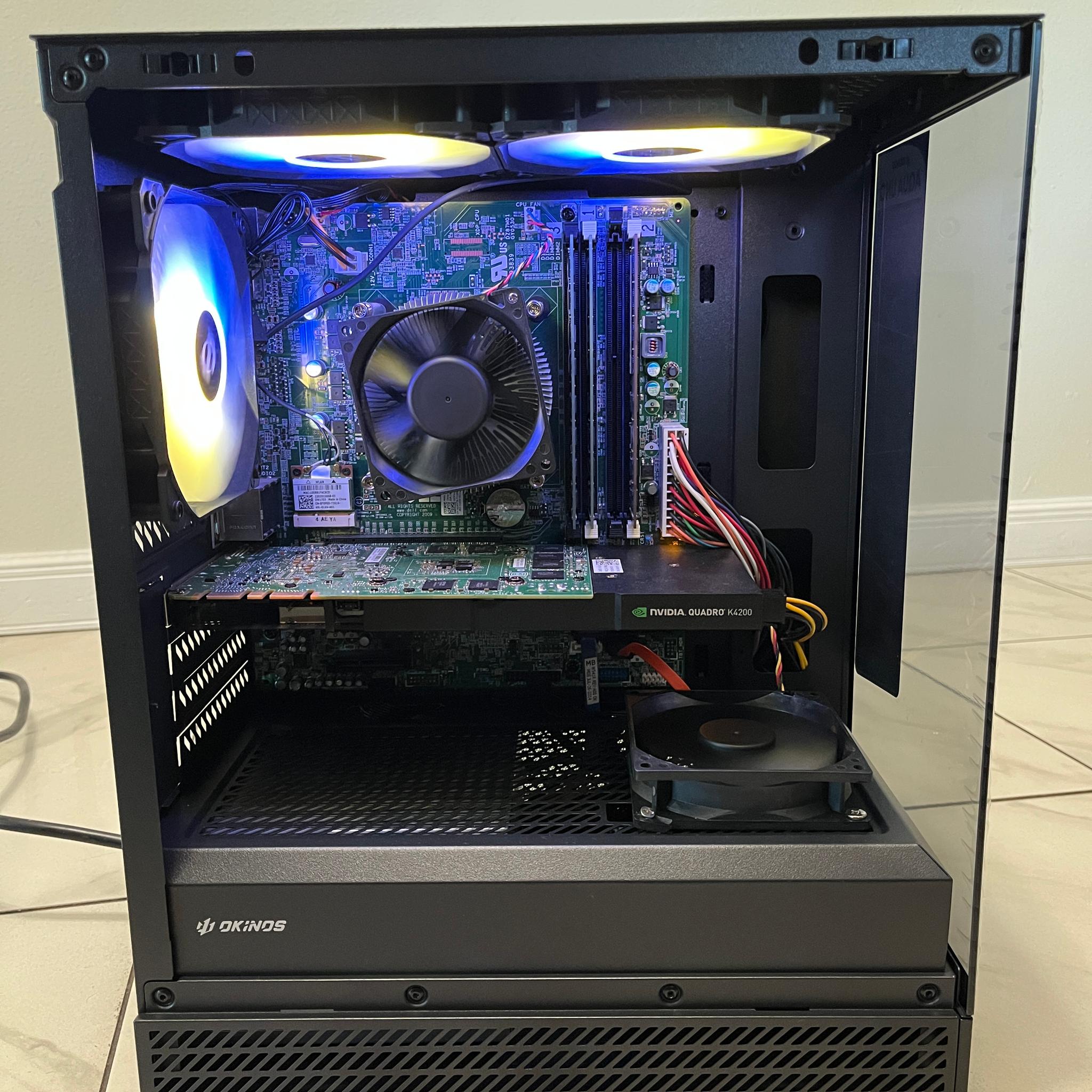 Super Budget Gaming PC - Intel i7-4790, NVDIA 4GB GPU, 14GB RAM, 628GB Storage, w/ Wi-Fi & BT