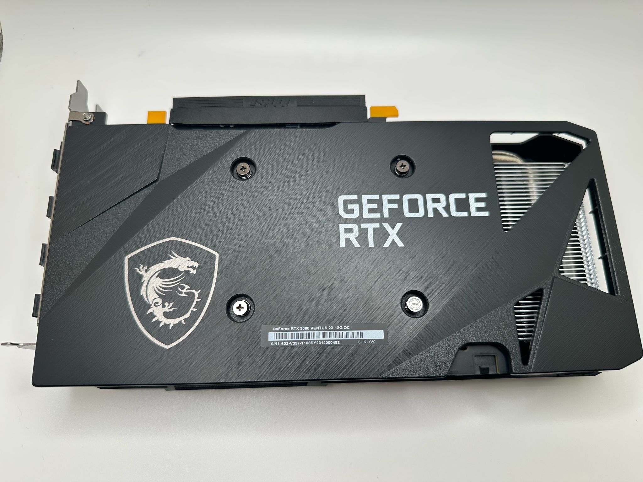 MSI GeForce RTX 3060 Ventus 2X 12G OC
