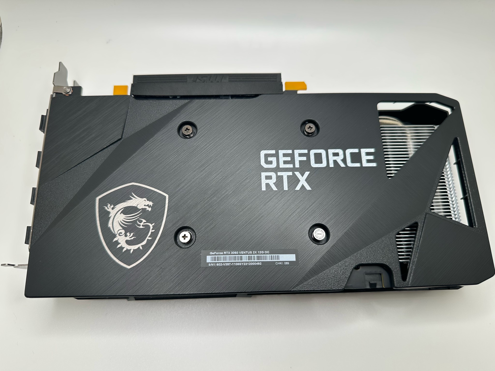 MSI GeForce RTX 3060 Ventus 2X 12G OC