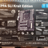 MSI Intel X99A SLI KRAIT Edition Motherboard. Pre-owned, in original retail box