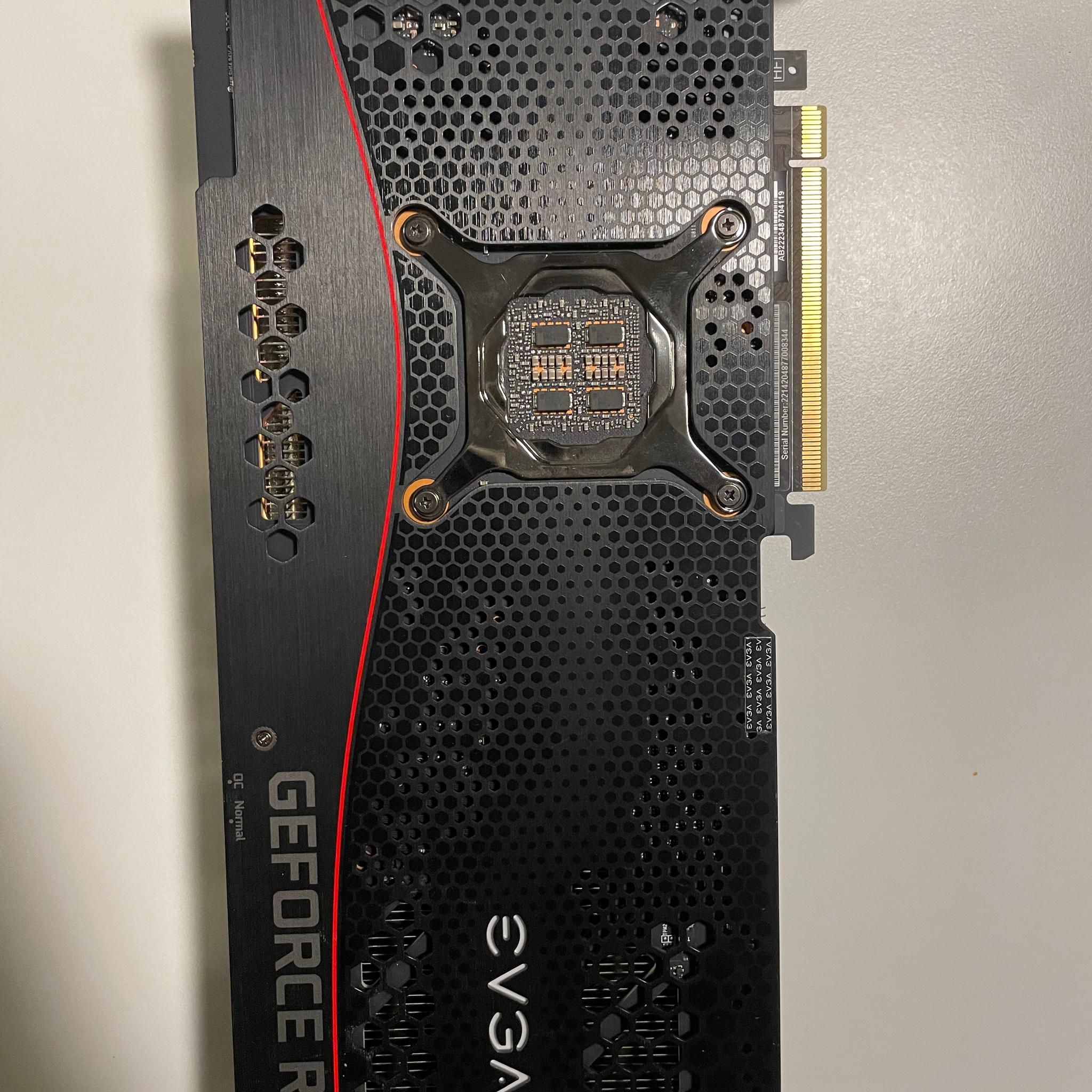 EVGA GeForce RTX 3080 FTW3 Ultra Gaming, 12G-P5-4877-KL, 12GB GDDR6X - CIB Complete