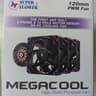 Super Flower MEGACOOL 120mm fan, Triple-Pack + Noctua NF-P12 + Thermalright TL-P9 92mm Case Fan