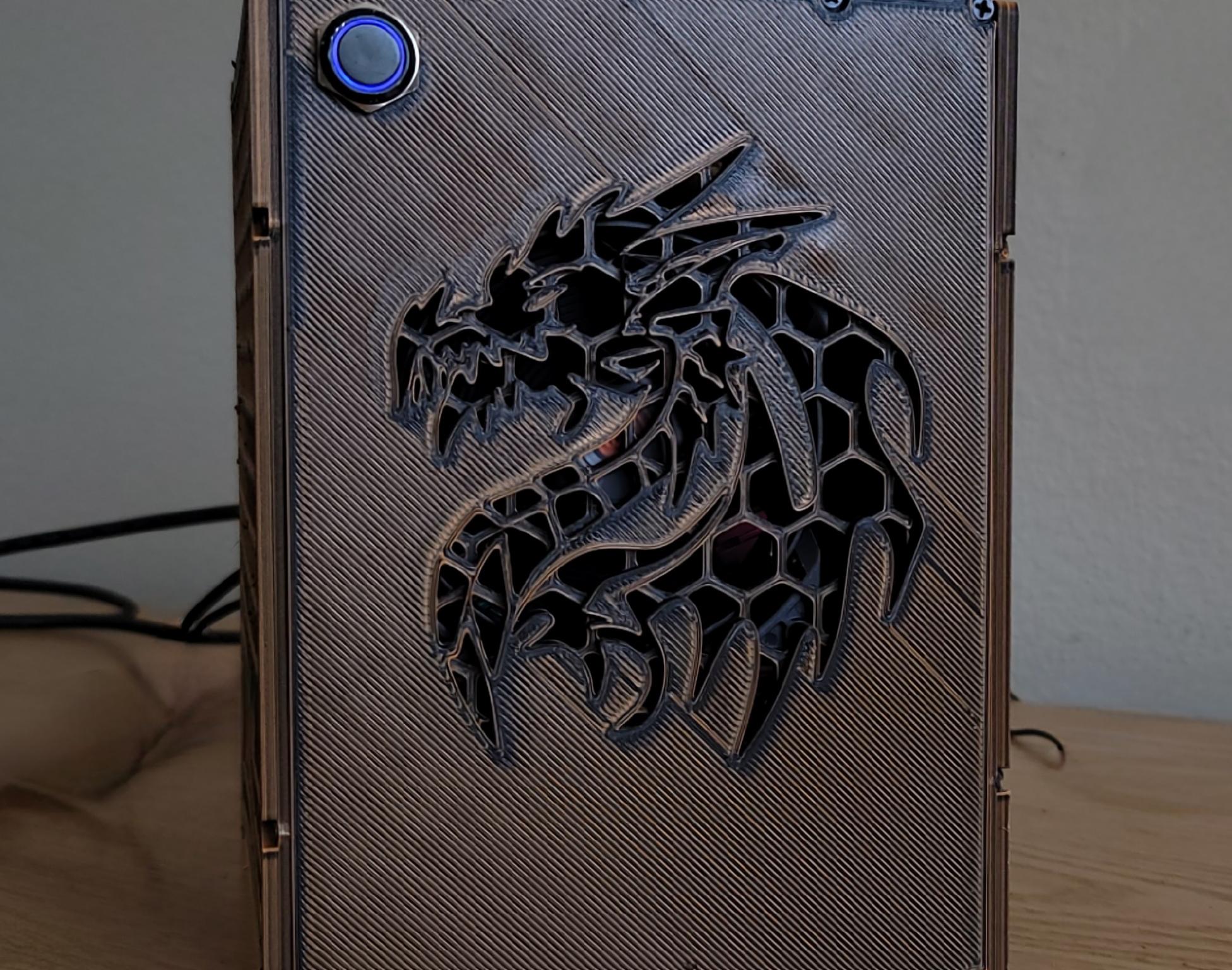 Mini Mighty Budget Gaming PC: Ryzen 5 4100, RX 6400, 16GB DDR4 3200, 500GB SSD, Windows 10 Pro