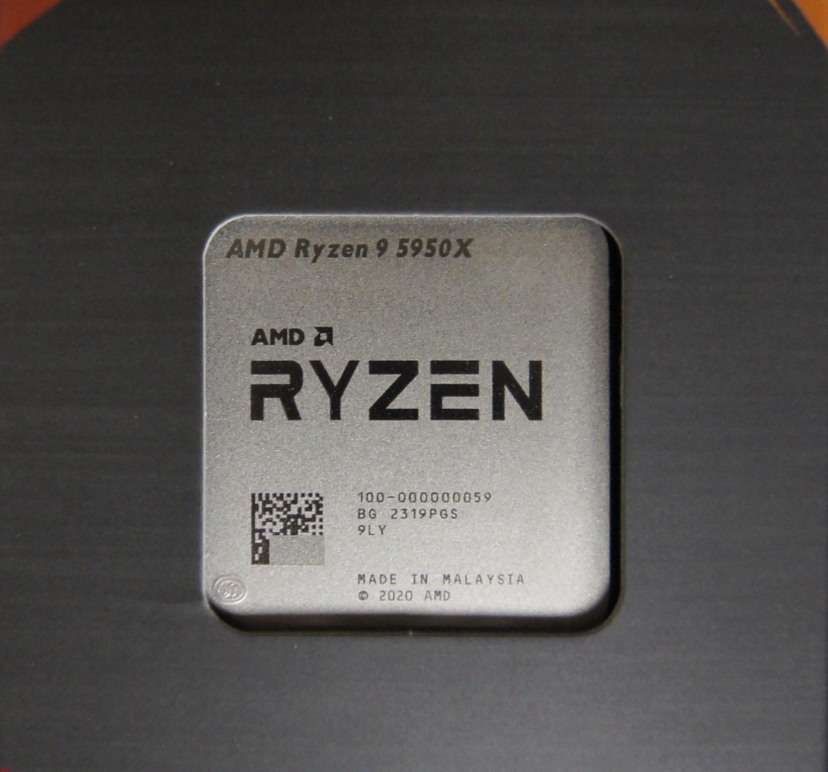 AMD Ryzen 9 5950X 16-Core, 32-Thread Unlocked Desktop Processor