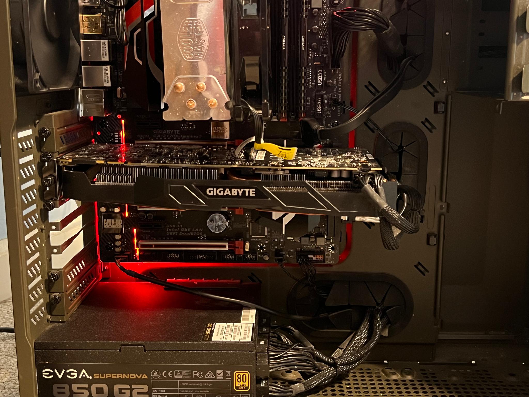 GIGABYTE GTX 1070 8 GB WINDFORCE in mint condition