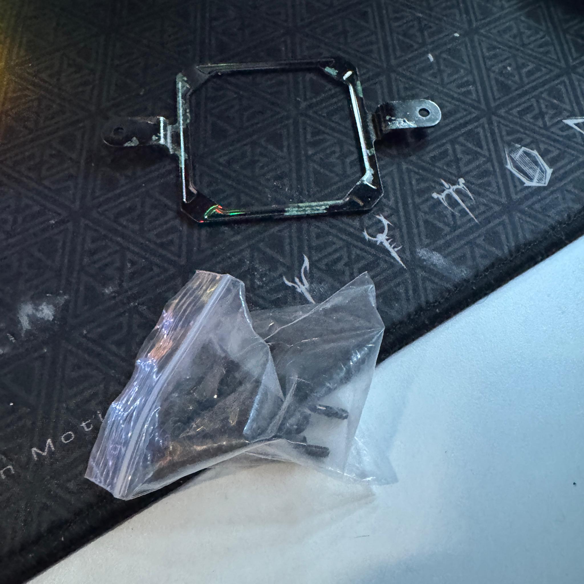 Corsair AM4 mounting hardware