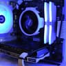 🔵⚪ Ryzen 5 3600 | GTX 1660 Super SC | 16GB 3600MHz CL18 - White and Blue Gaming PC