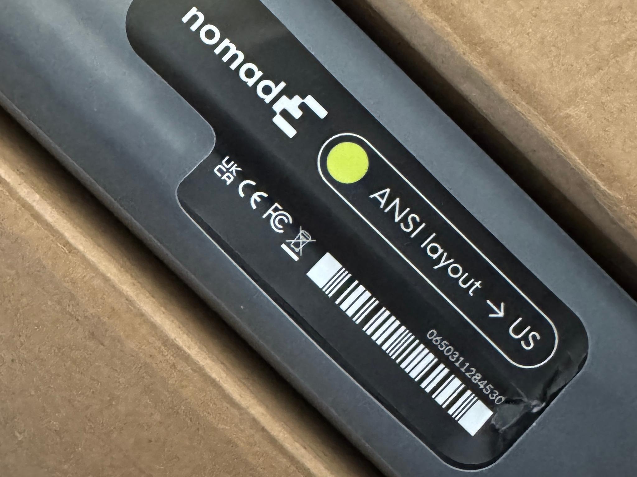 Atomic Nomad E (v1) WorkLouder Keyboard ANSI Layout
