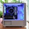 🔵⚪ Ryzen 5 3600 | GTX 1660 Super SC | 16GB 3600MHz CL18 - White and Blue Gaming PC