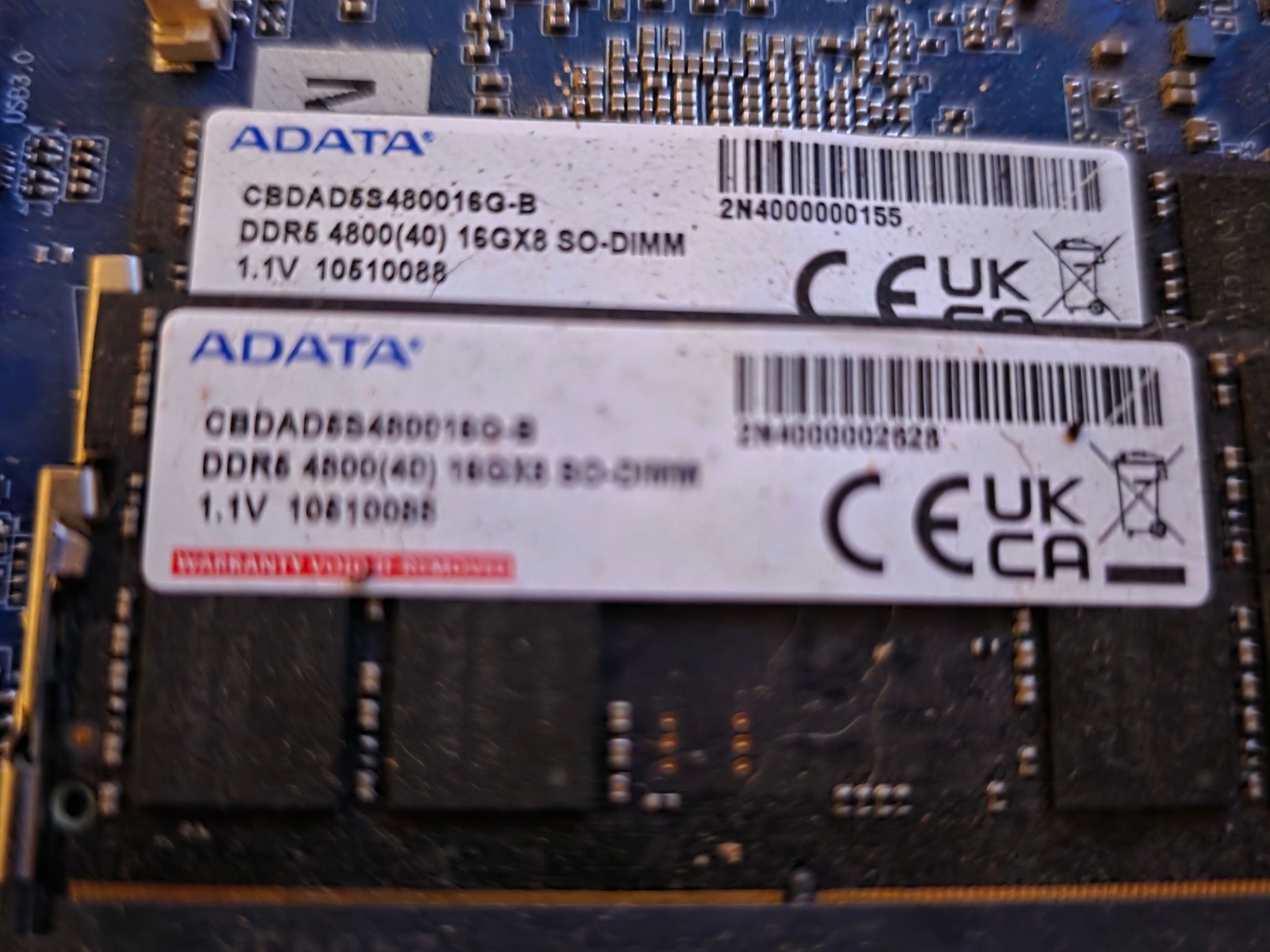 Adata 32gb 16x2 laptop ram