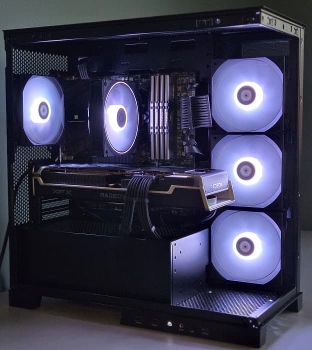 Black Friday! 1080p/1440p modular gaming PC! 5700X | RX 6750XT | 1TB SSD | 32GB DDR4 RAM | Win11 Pro