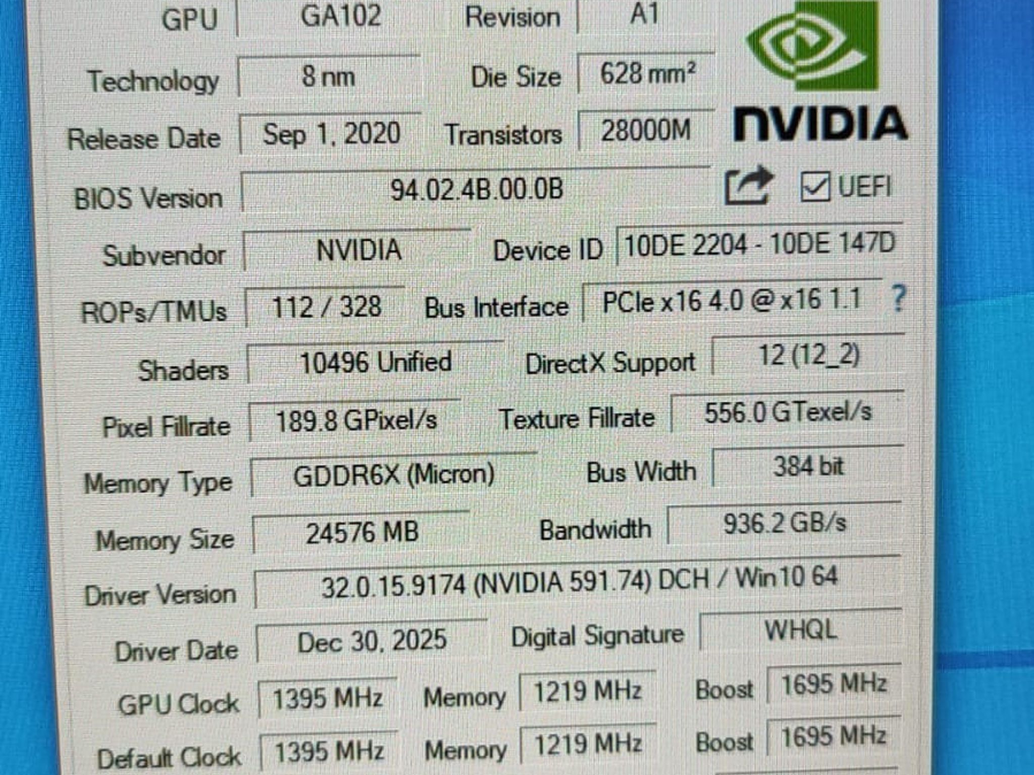 NVIDIA Founders Edition GeForce RTX 3090