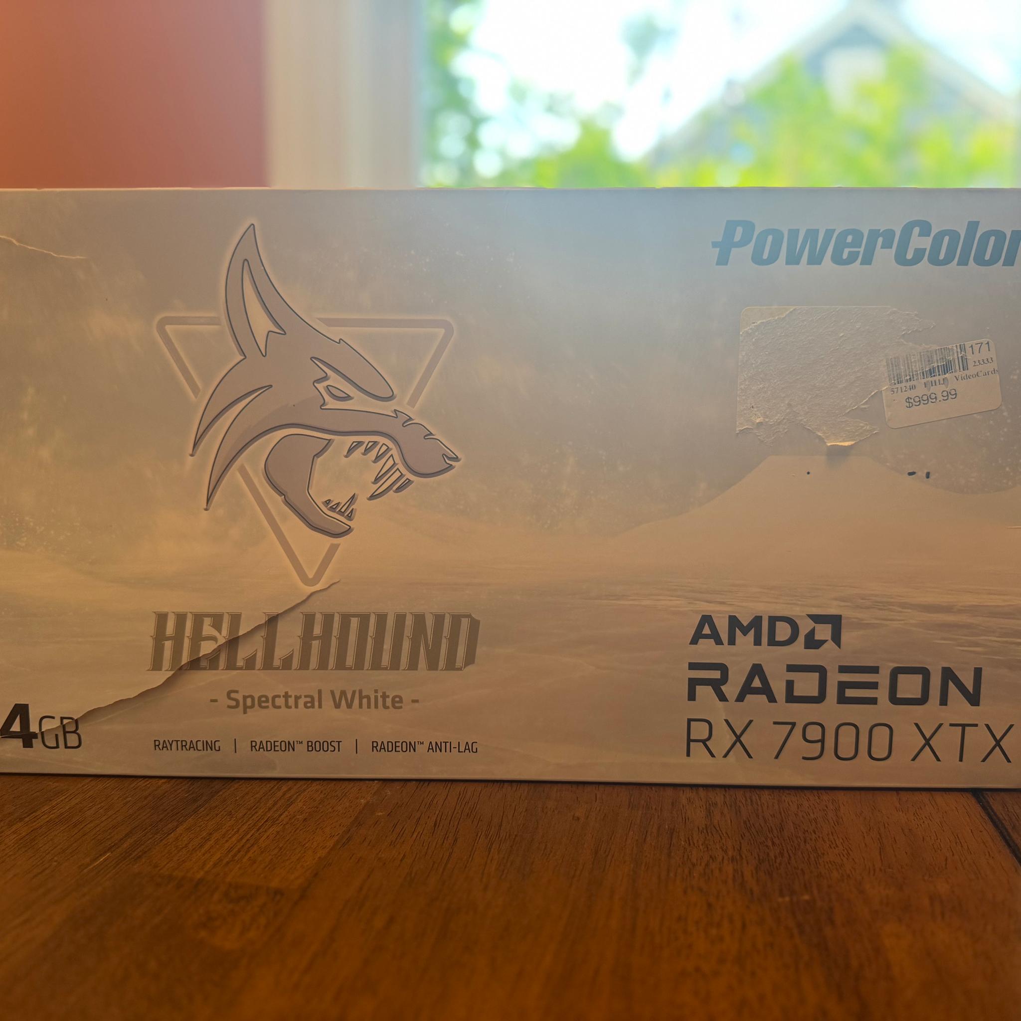 RX 7900XTX - PowerColor Hellhound | Spectral White