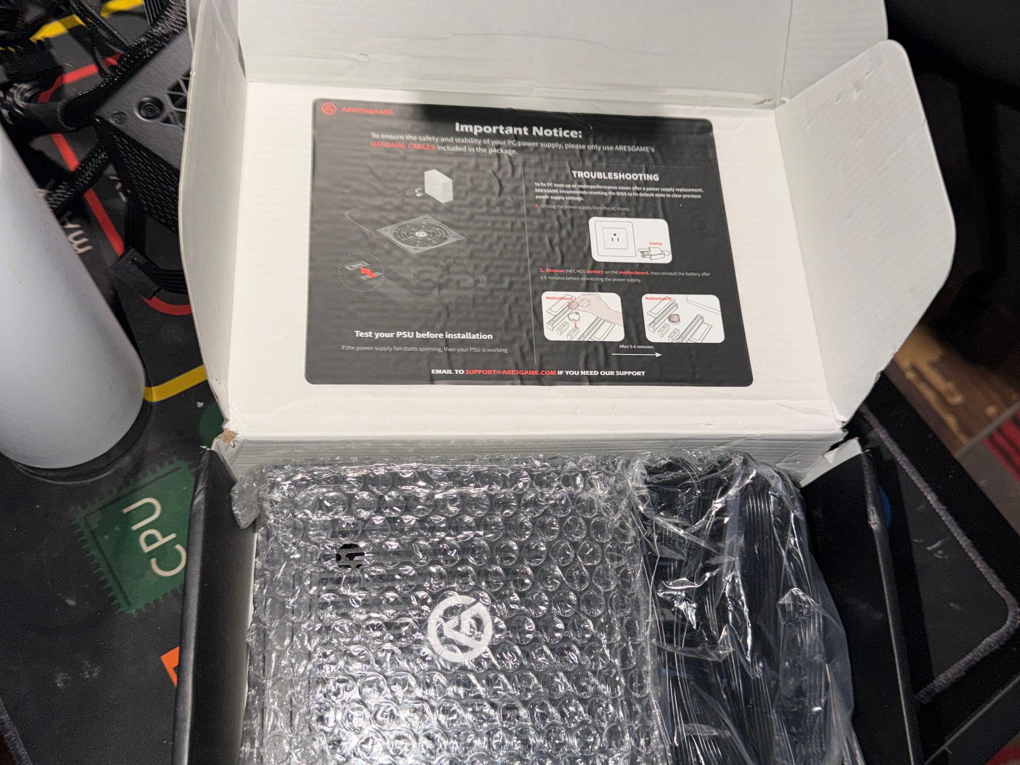 Aresgame AGV750 750W Power Supply