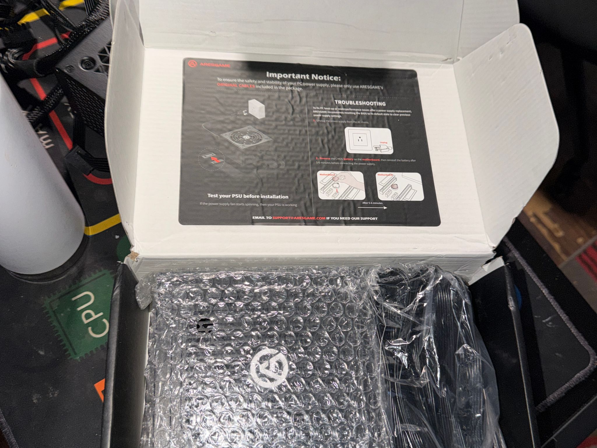Aresgame AGV750 750W Power Supply