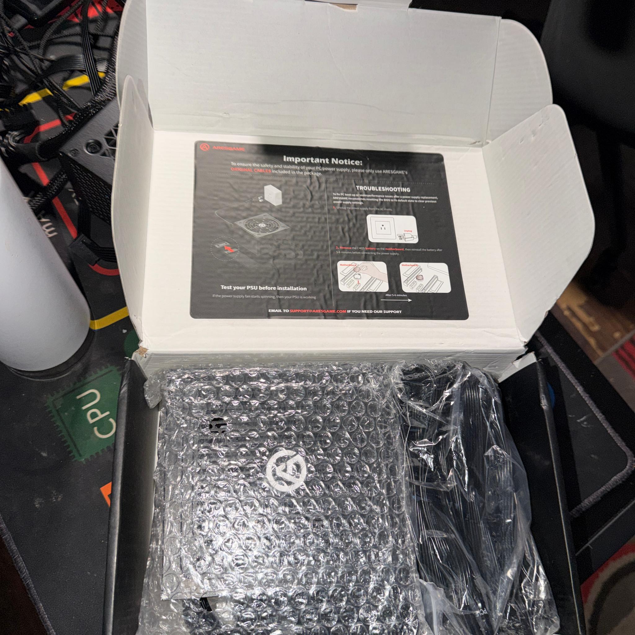 Aresgame AGV750 750W Power Supply