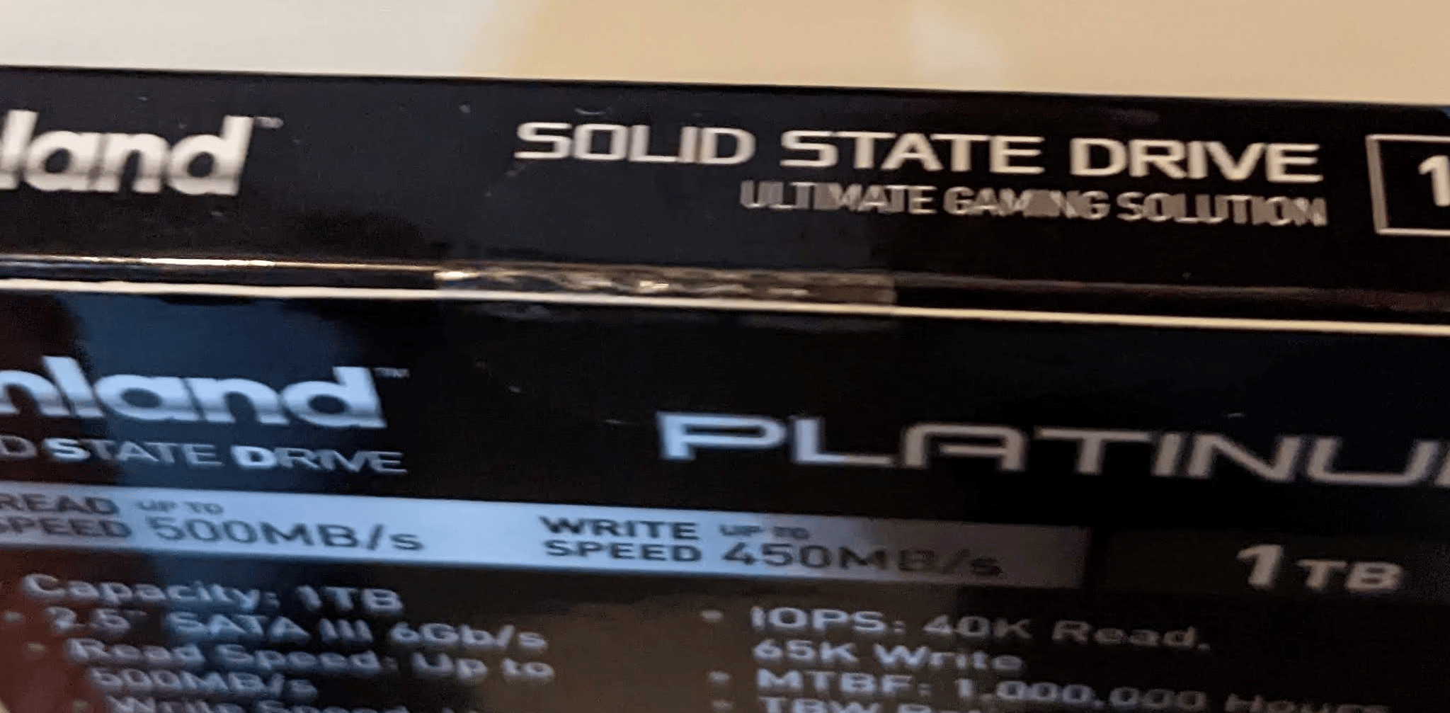 New In Box Inland Platinum 1TB SSD 3D TLC NAND SATA III 6Gb/s 2.5" Internal Solid State Drive