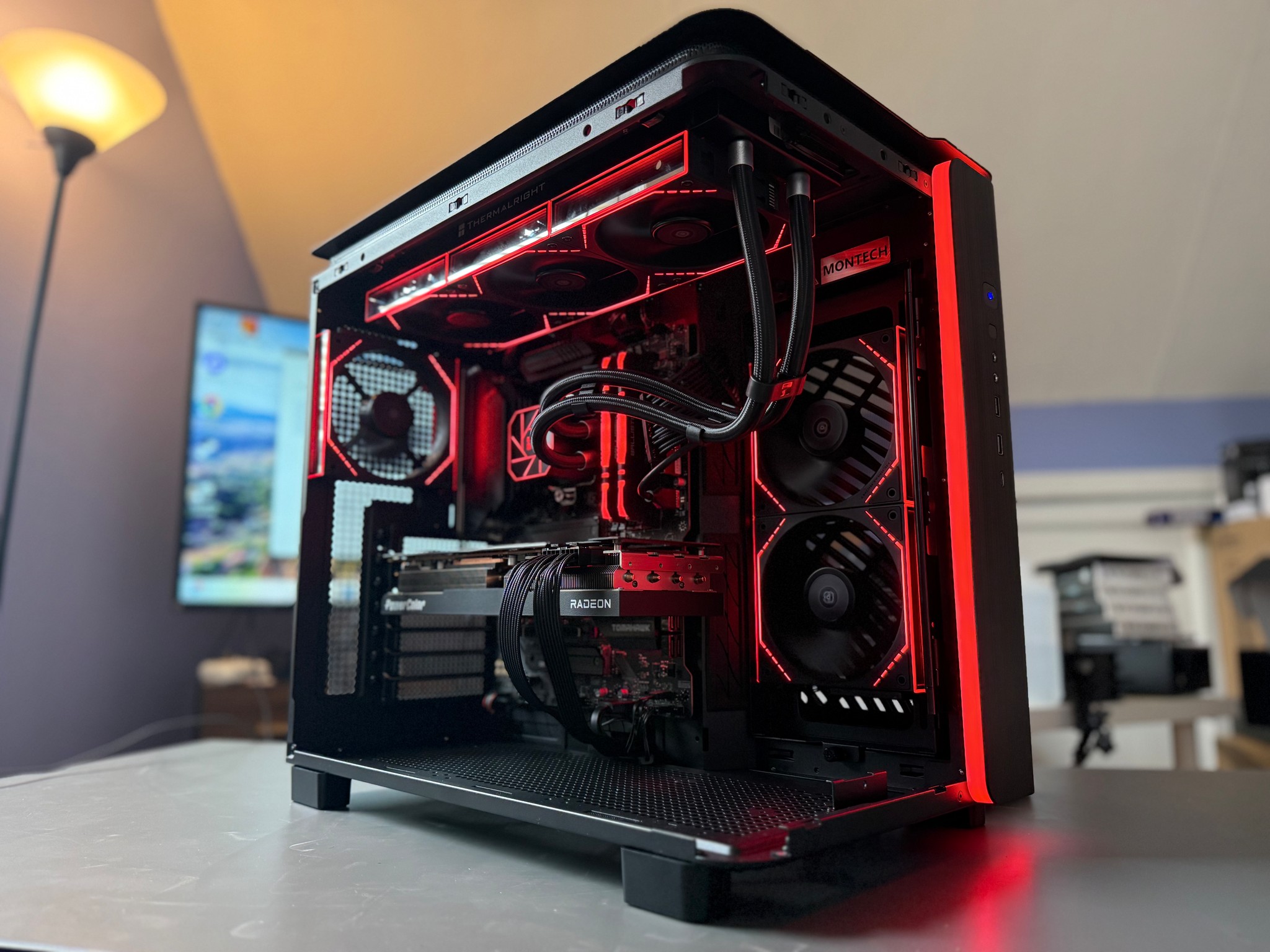 RGB 1440p Gaming PC – 7700 XT | Ryzen 7 5700X | 32GB DDR4 | 2TB NVMe
