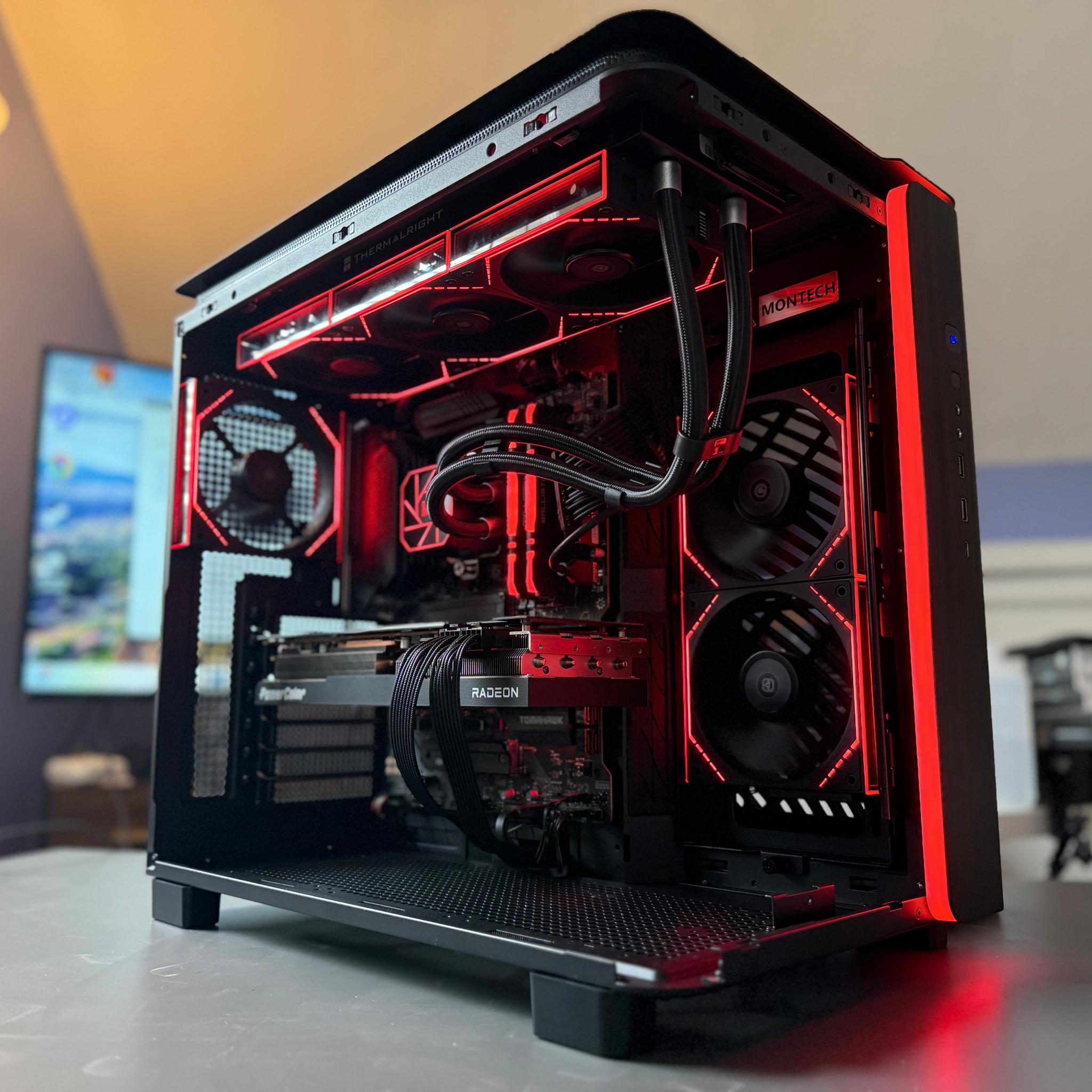 RGB 1440p Gaming PC – 7700 XT | Ryzen 7 5700X | 32GB DDR4 | 2TB NVMe