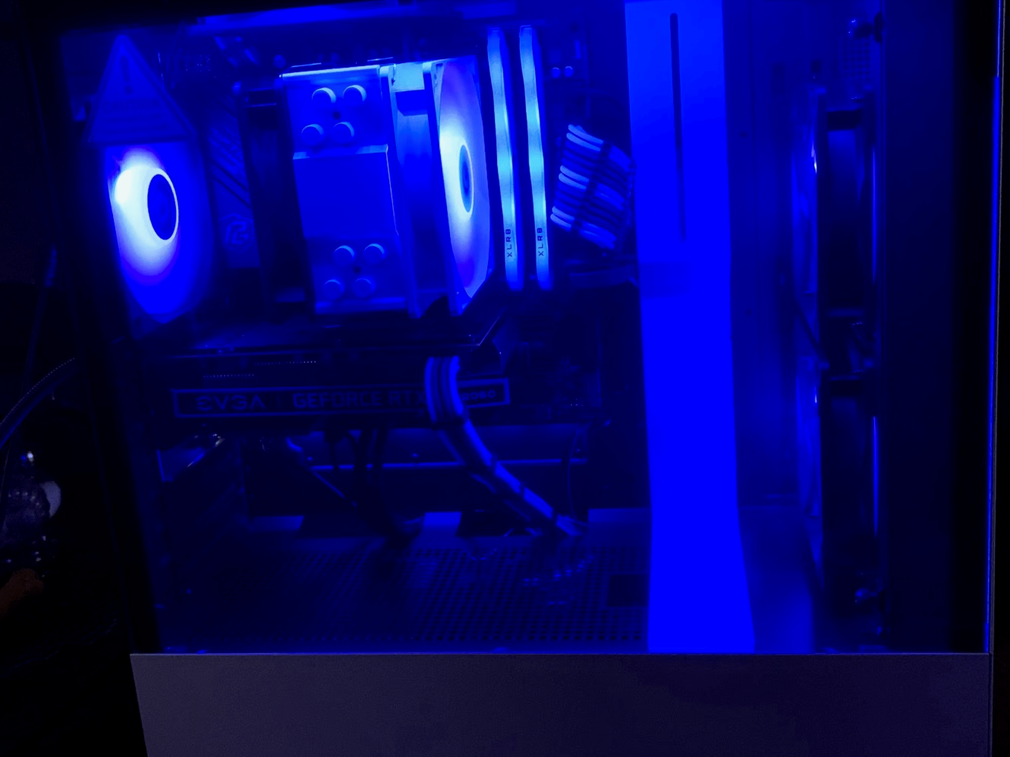 🔥 clean capable gaming/streaming/editing pc (clean argb white aesthetics built w/new parts) 🔥
