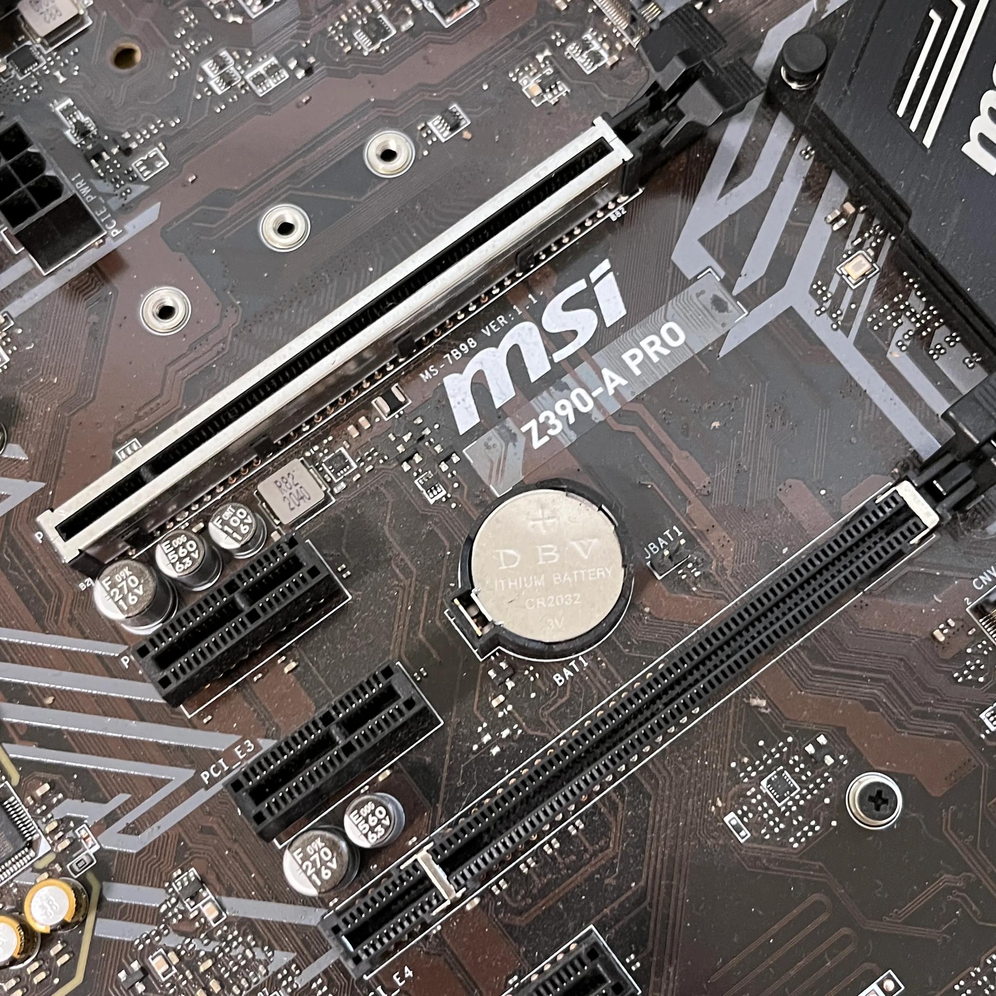 Intel G4930 + MSI Z390 A Pro combo