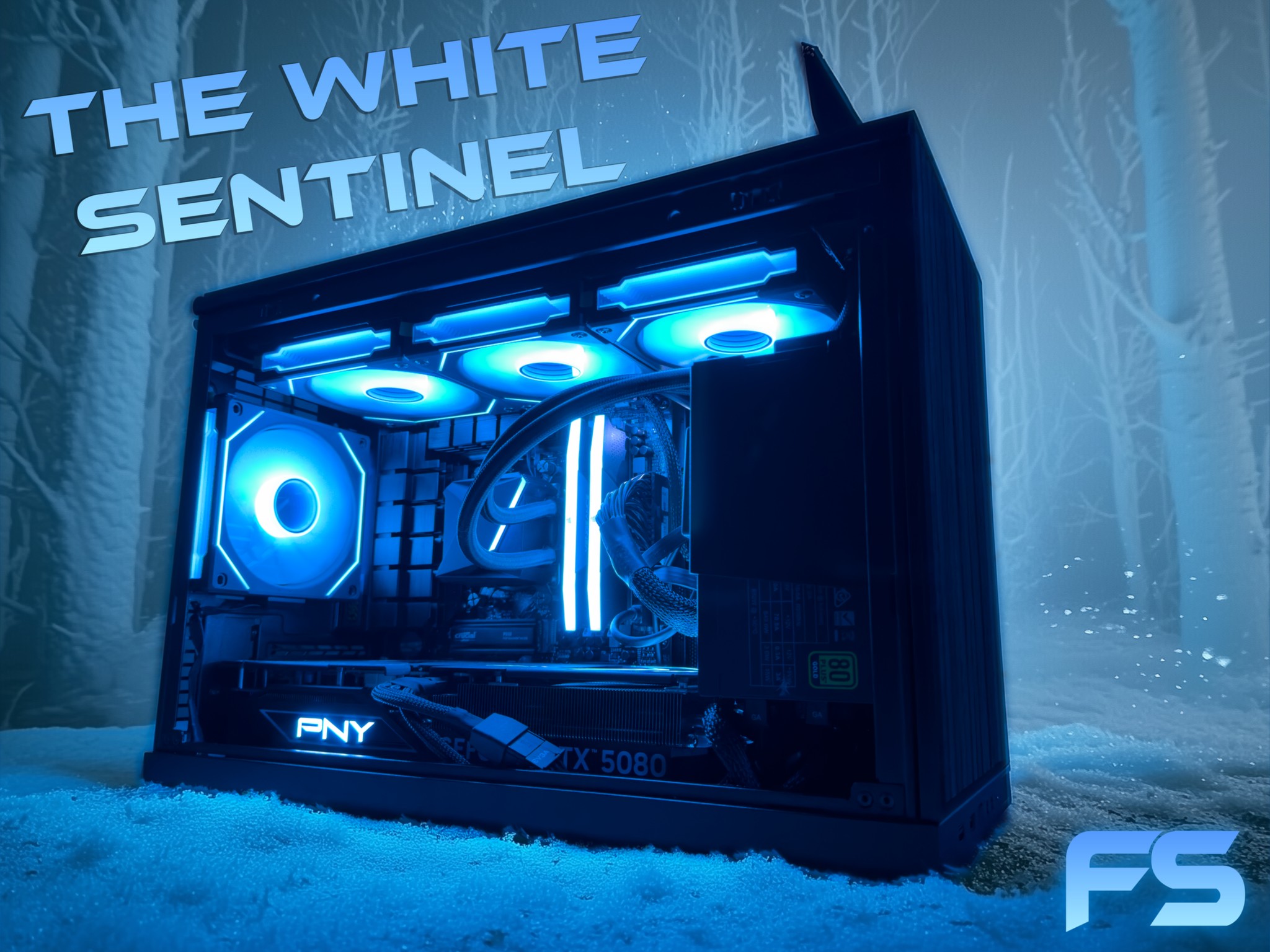 1440p Beast - The White Sentinel ❄️ | RTX 5080 OC | 7950X3D | 32GB DDR5 | 2TB NVME SSD | 850W Gold