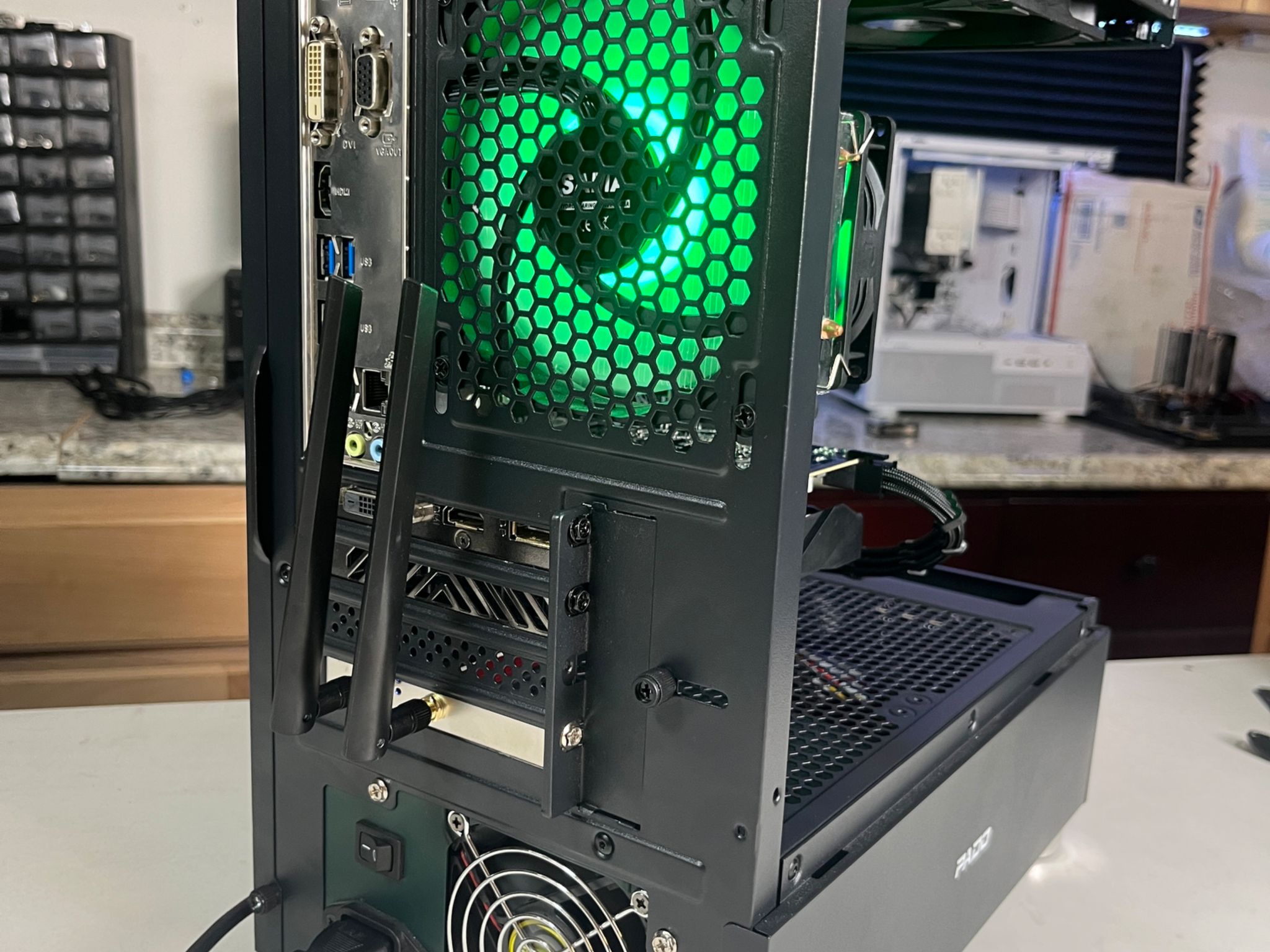 🟢⚫️ | Budget RGB Gaming PC | i7-4770* + GTX 1650 4GB | WiFi | 16GB
