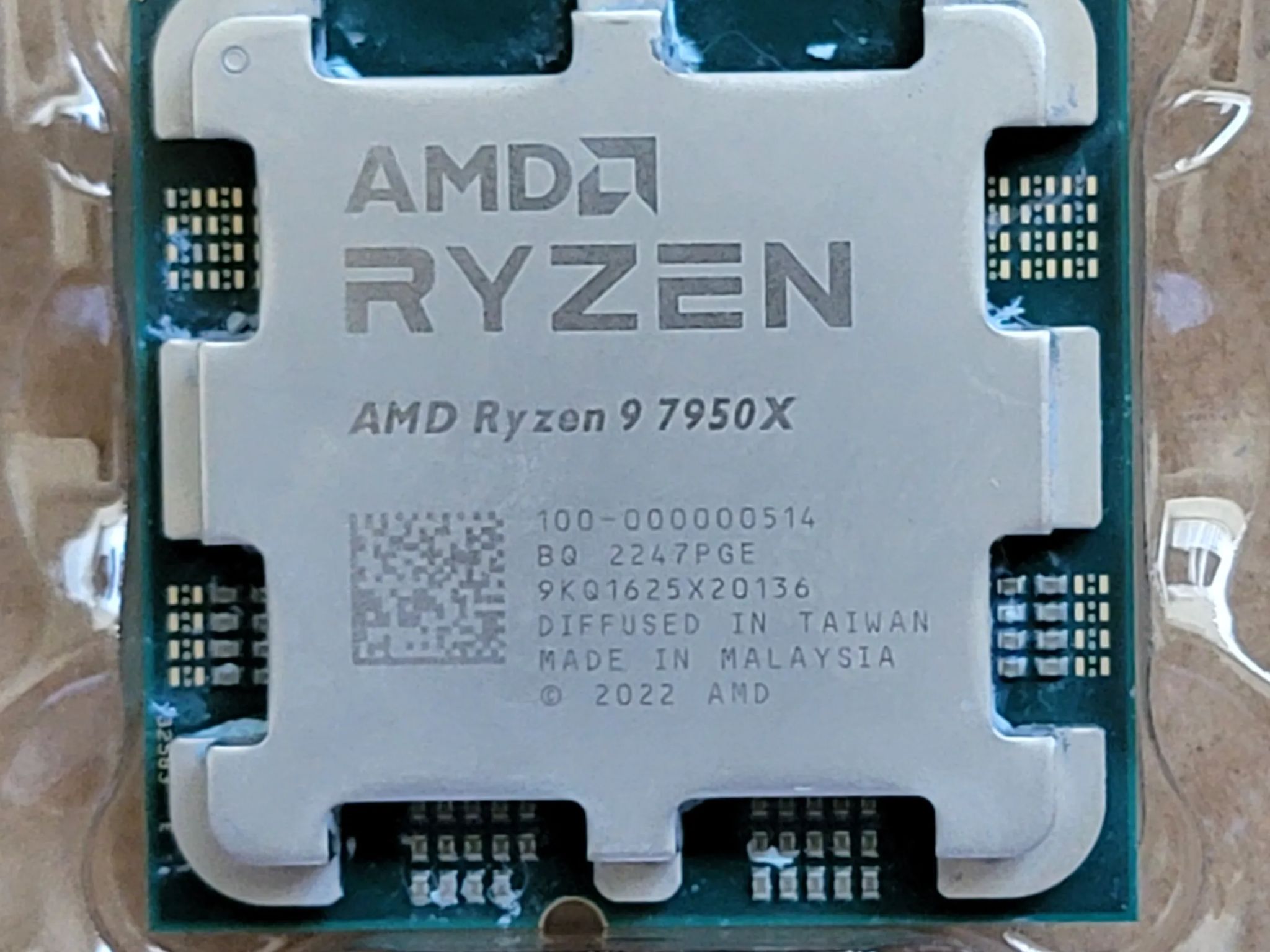 AMD Ryzen 9 7950X 16-Core, 32-Thread Unlocked Desktop Processor AM5 - USED