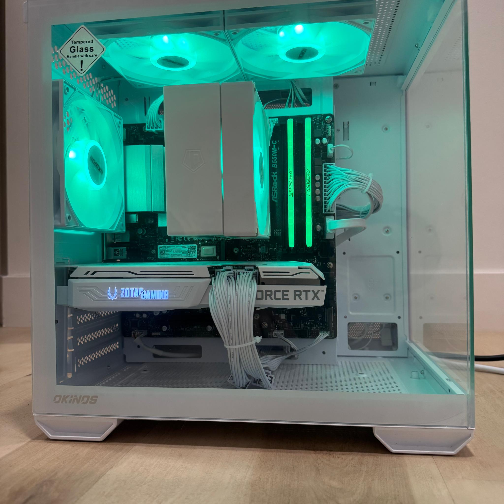 Rtx 3070 and Ryzen 5 3600 gaming pc