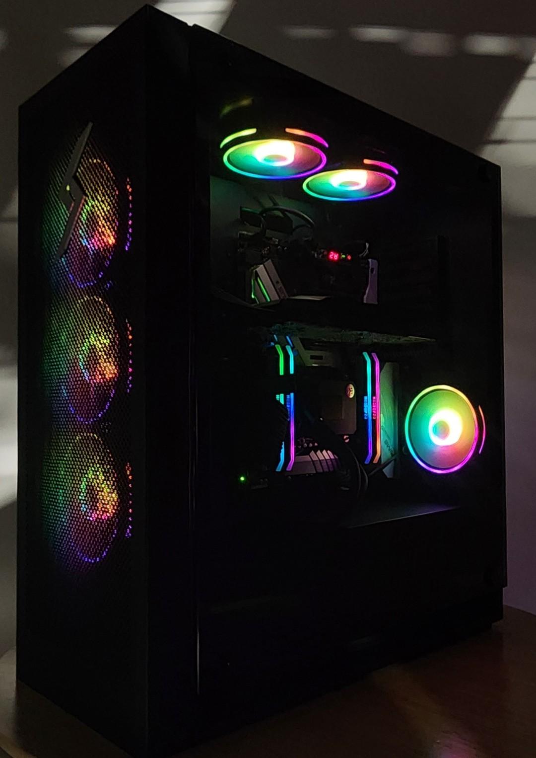 Gaming PC i9-9960X 32GB RAM 1TB SSD RTX 3070 8GB Windows 11 Computer