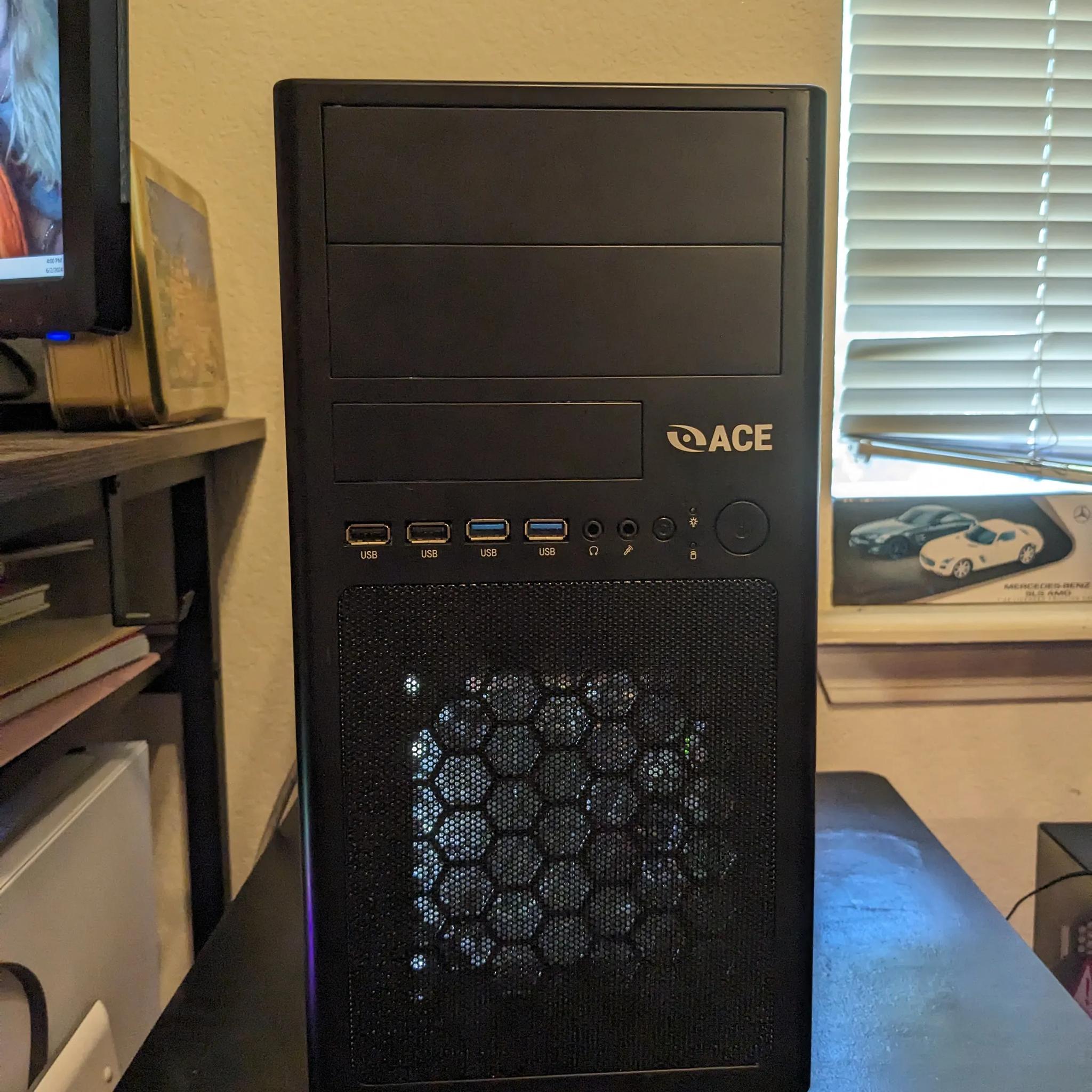 FREE SHIP||"Nightlight"|||i5-750,16GB RAM,RX 460 2GB,240GB SSD,500GB HDD,Win10, WiFi