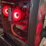 THE RED MONSTER V RTX 3070 fe /Intel I7 the perfect intro gaming/streaming pc!
