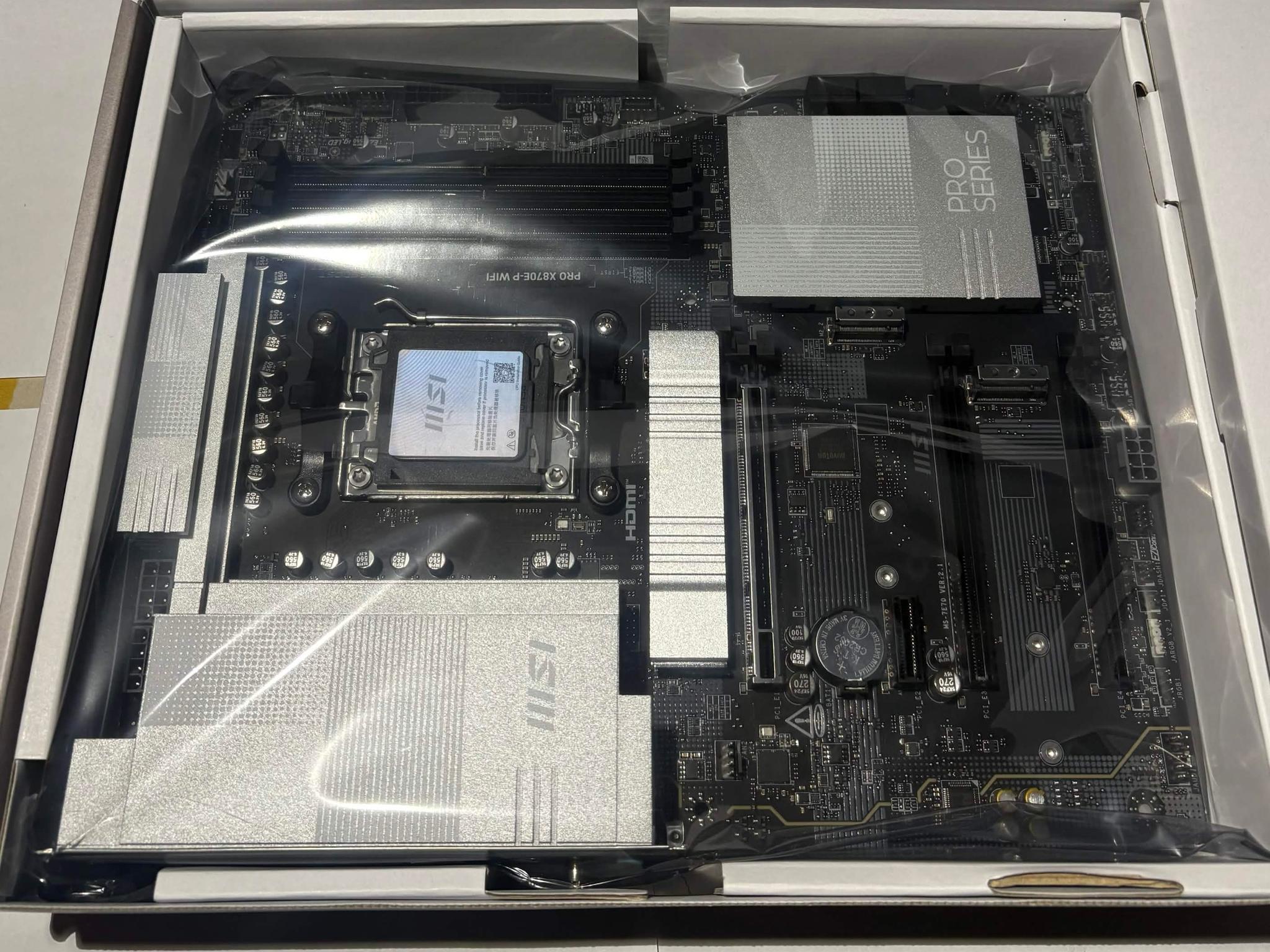 MSI PRO X870-E P WiFi AM5 DDR5 Motherboard PCIe 5.0
