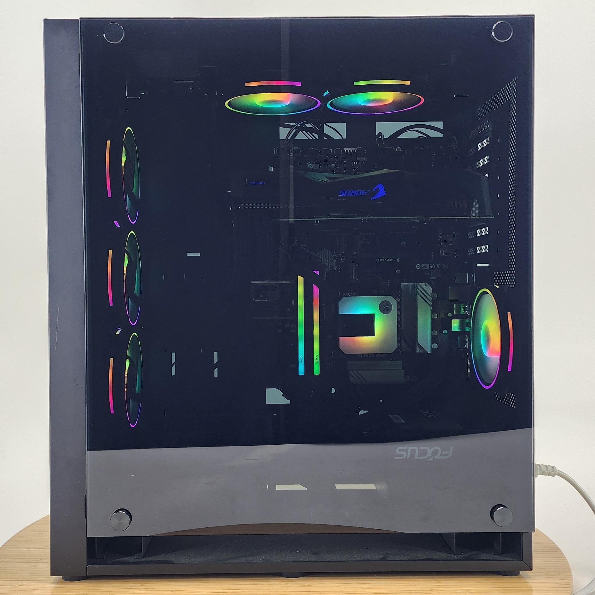 Gaming PC i7-10700K 32GB RAM 1TB SSD RTX 2080 8GB Windows 11 Computer