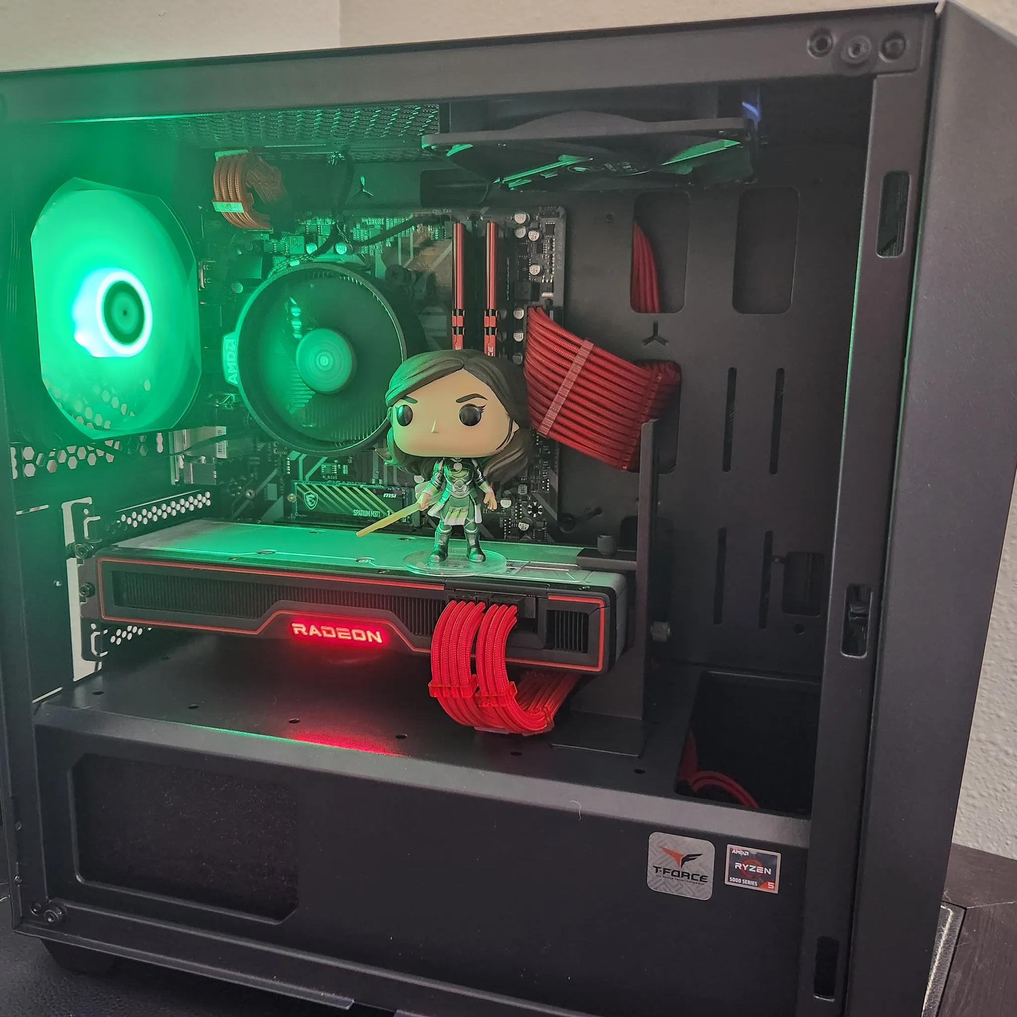 🔥Premium Gaming PC🔥 Radeon RX 6700 XT, Ryzen 5 5500, 32 GB Ram, 1 TB SSD