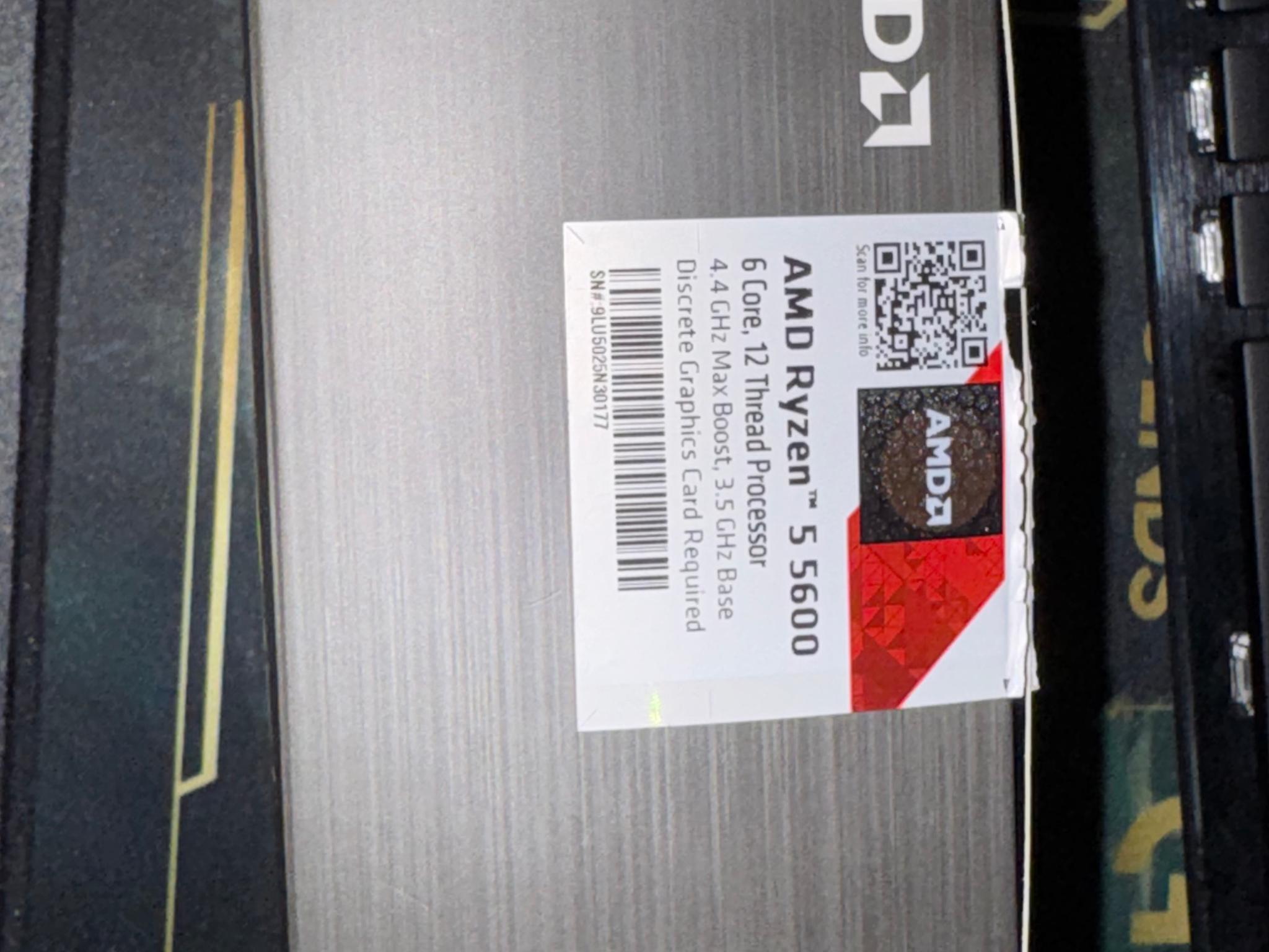 AMD Ryzen 5 5600