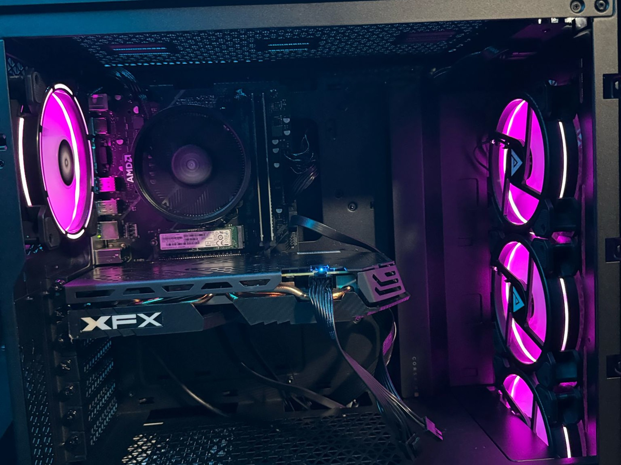 💰 Budget Baddie 580 💀🔥 Ryzen 2600| RX 580| 16 GB DDR4 |1.75 TB Storage