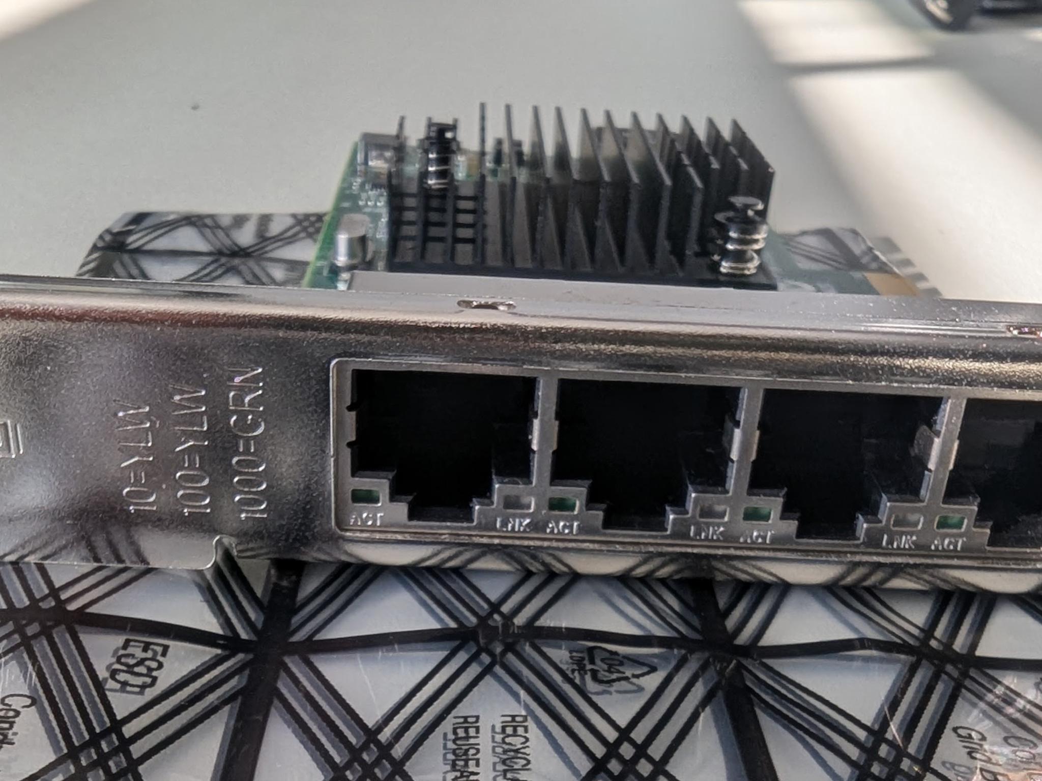 INTEL I350-T4 1GbE Quad Port Ethernet Server Adapter