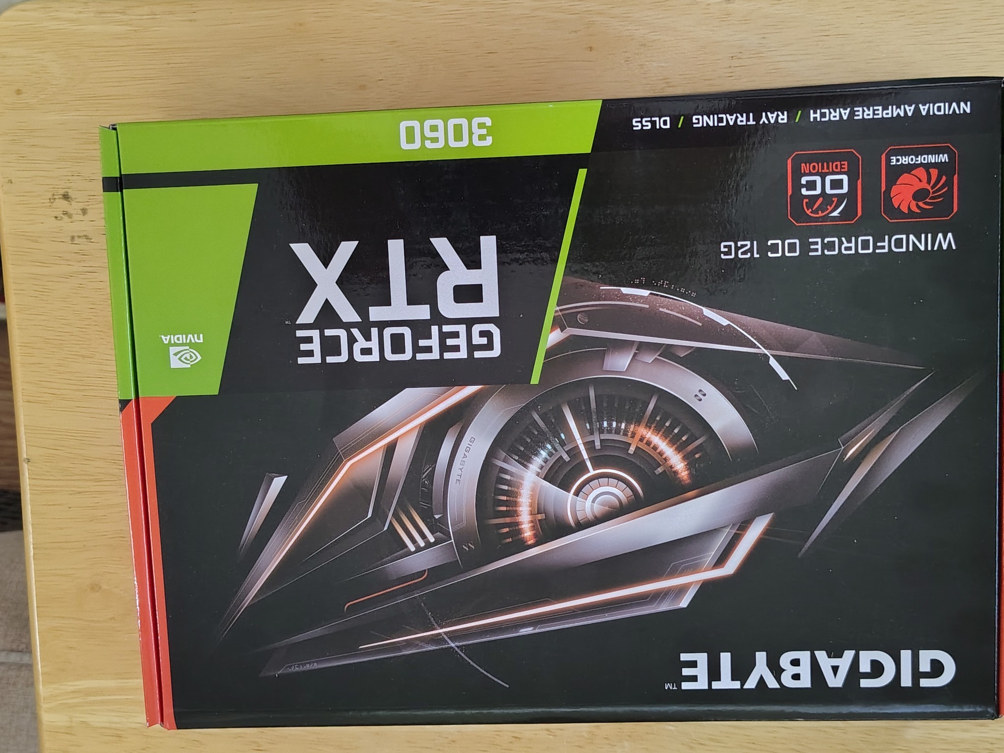 Gigabyte WINDFORCE OC Rev 2.0 GeForce RTX 3060 12GB