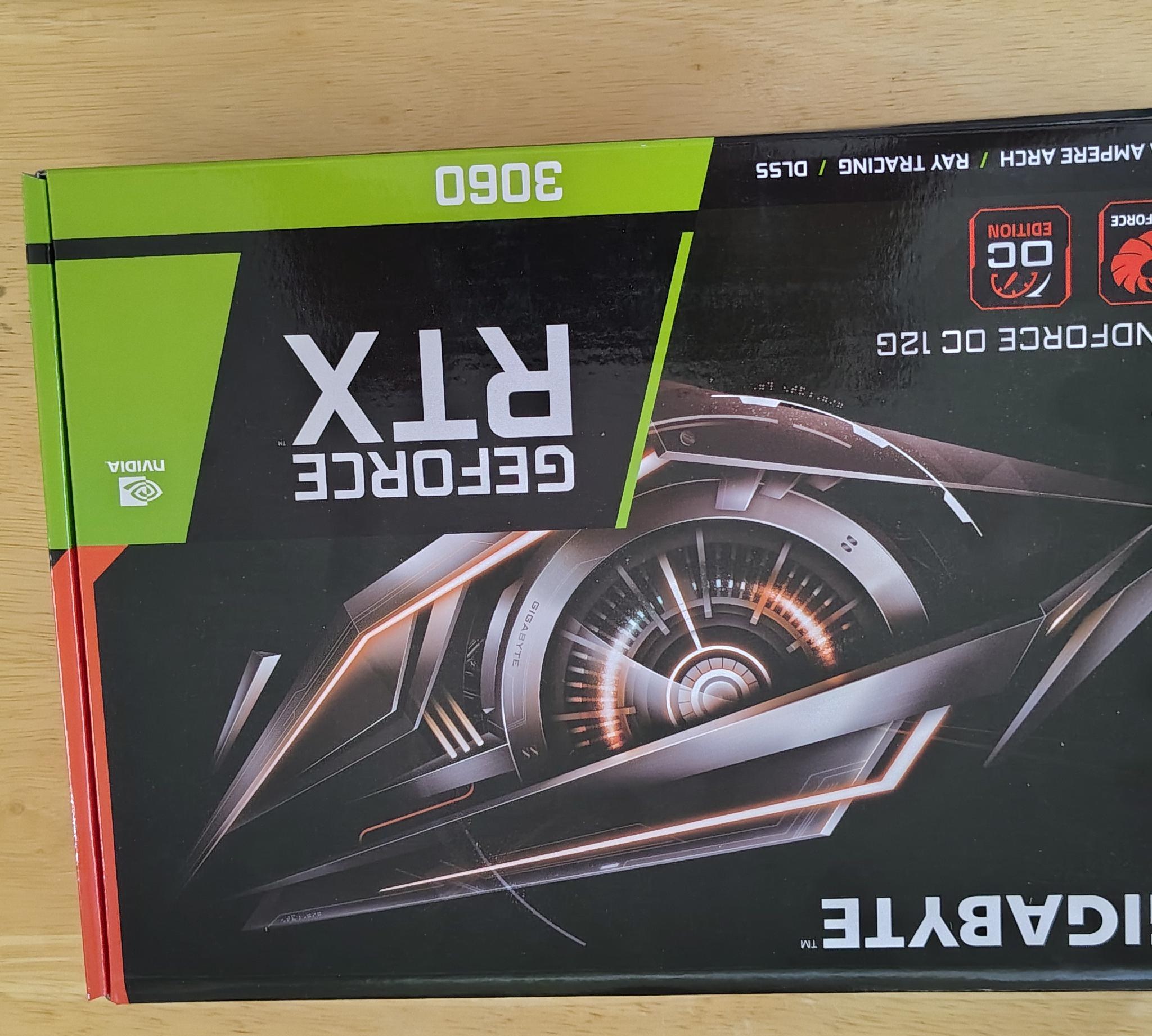 Gigabyte WINDFORCE OC Rev 2.0 GeForce RTX 3060 12GB
