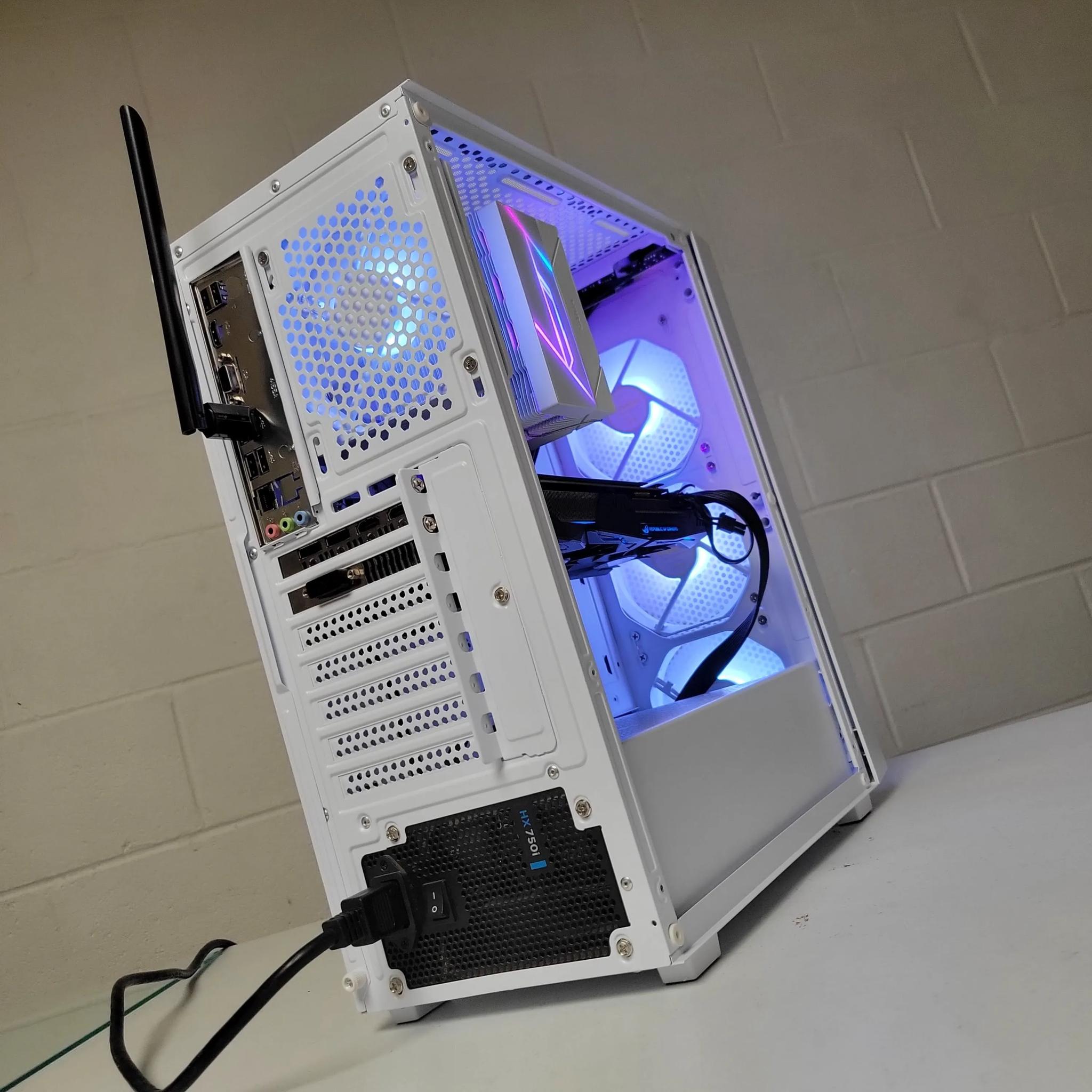 🔥🧊GTX 1080 8gb White Gaming PC🔥🧊 (Ryzen 5 3600//GTX 1080 8gb)