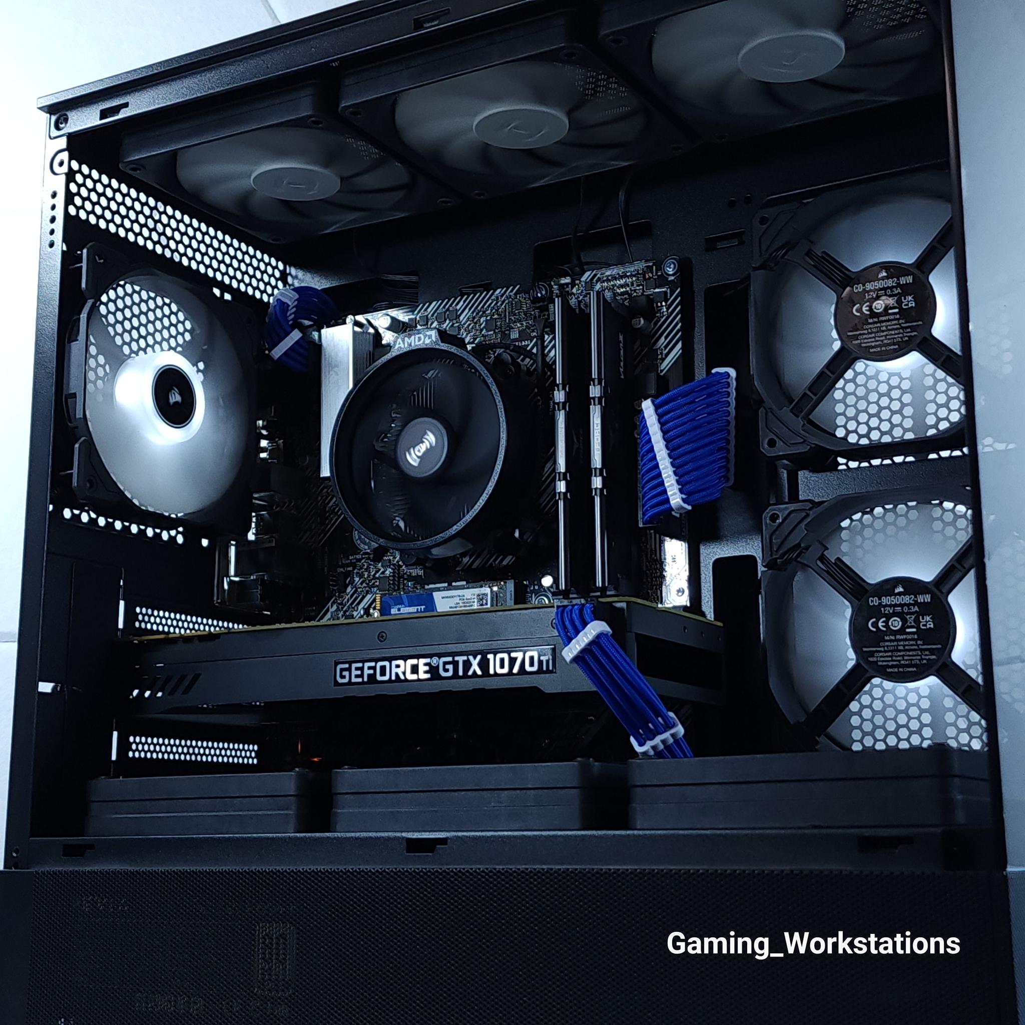 💙GTX 1070 Ti ● Ryzen 3 4100 ● 1080p Gaming Computer