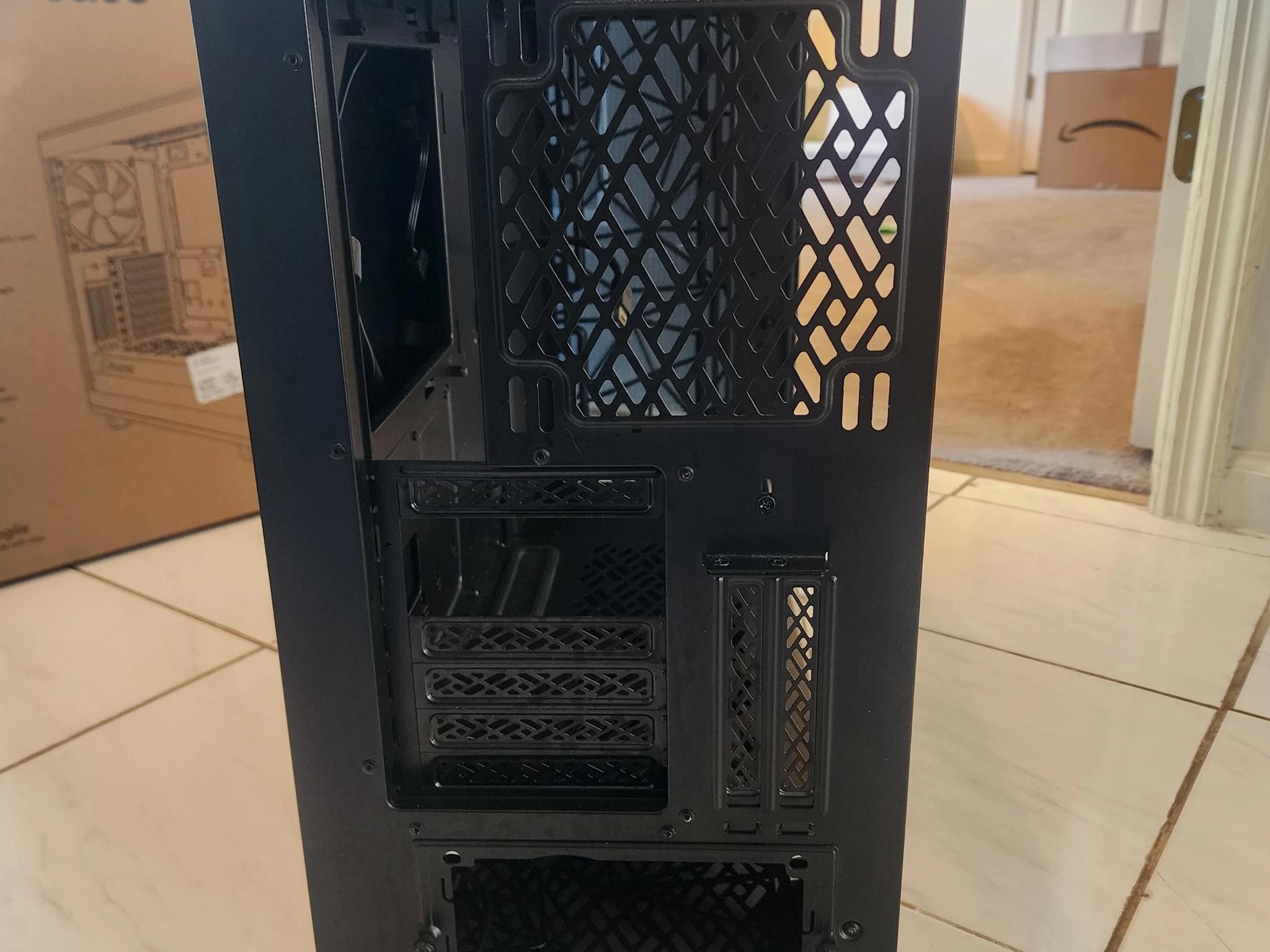 Fractal Design Meshify 2 ATX Mid-tower black PC case Black Tinted Glass, with box and accessories