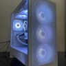 ❄️🌟ALL NEW! AM5 White PC / RX 9060 XT/ Ryzen 7 7700x/ 32GB DDR5/ 1TB gen4.🌟❄️