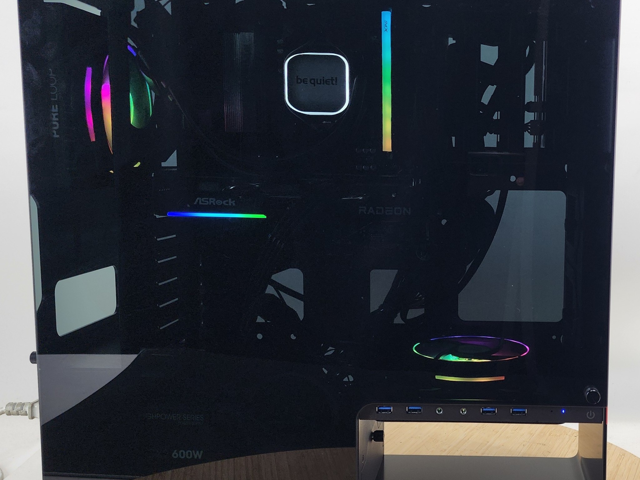 Gaming PC Ryzen 5 9600X 16GB RAM 500GB SSD RX 9060 8GB Windows 11 Computer