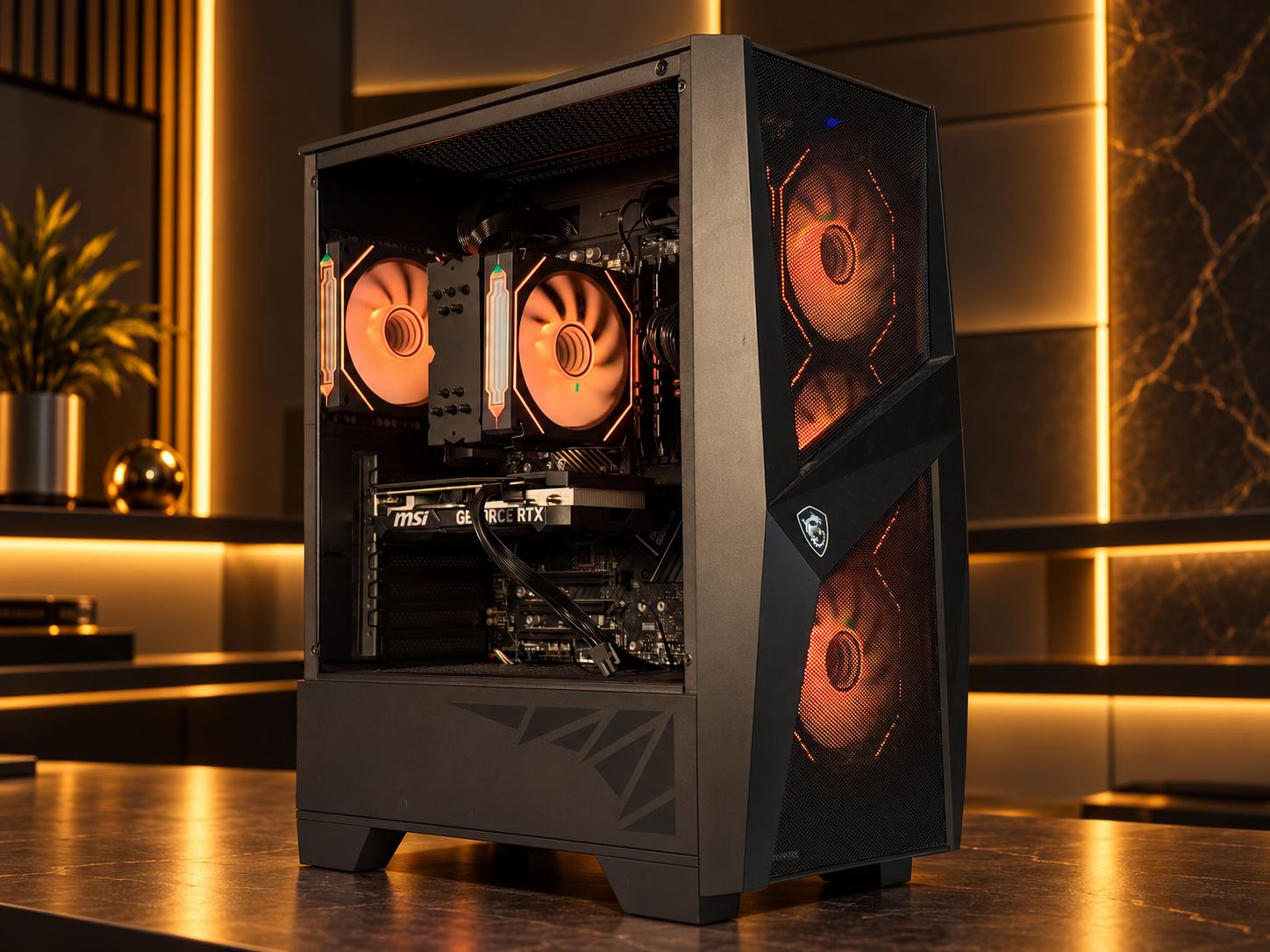 ☀️🔱APOLLO V2 Gaming PC | RTX 4060 TI | I7-13700F | 16GB DDR5 | 1TB NVME | WIFI + BT | FREE SHIPPING