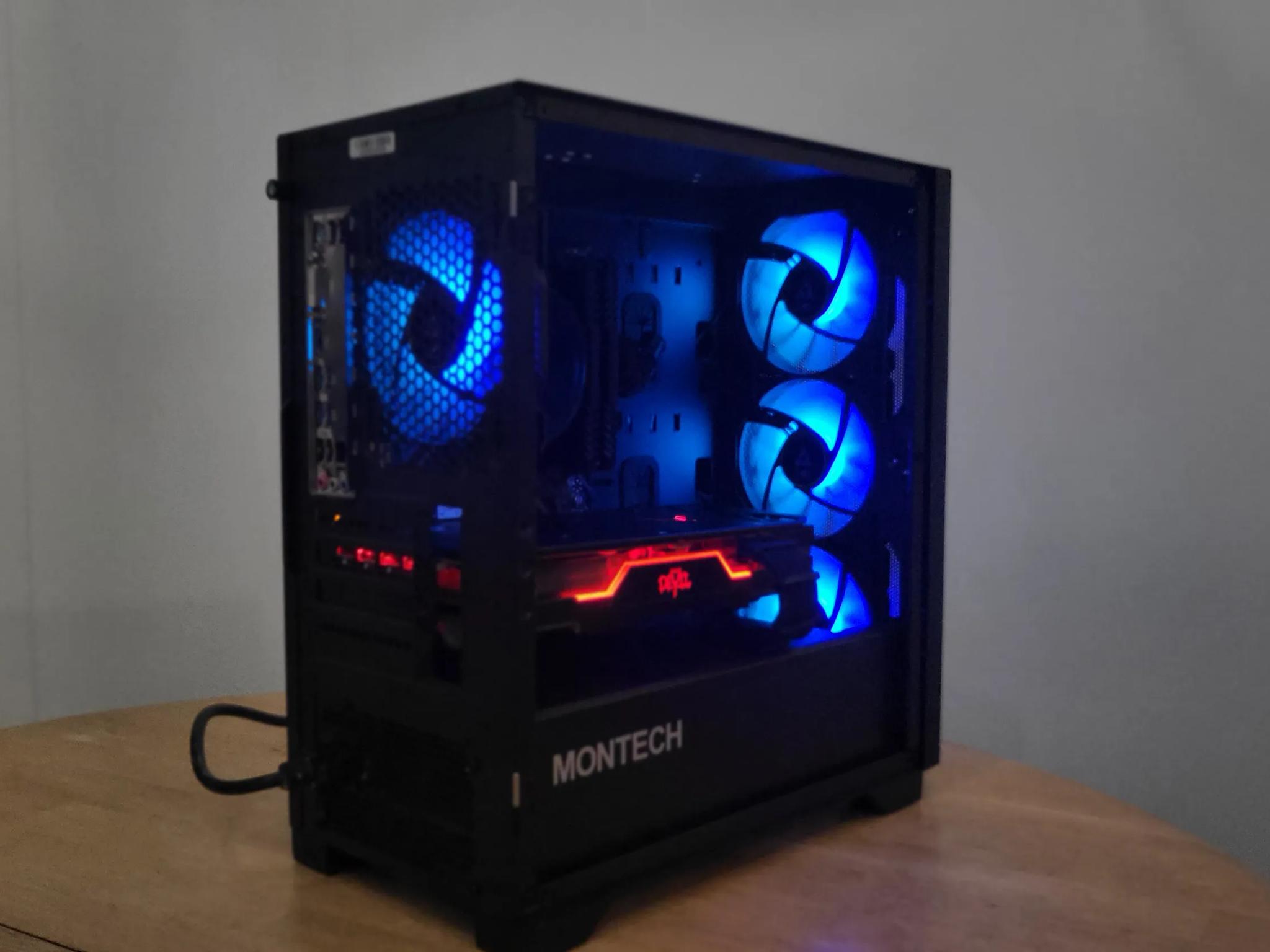 BIG SALE! "Blackout" RX 5700 XT Ryzen 5 3600 Gaming/Streaming PC