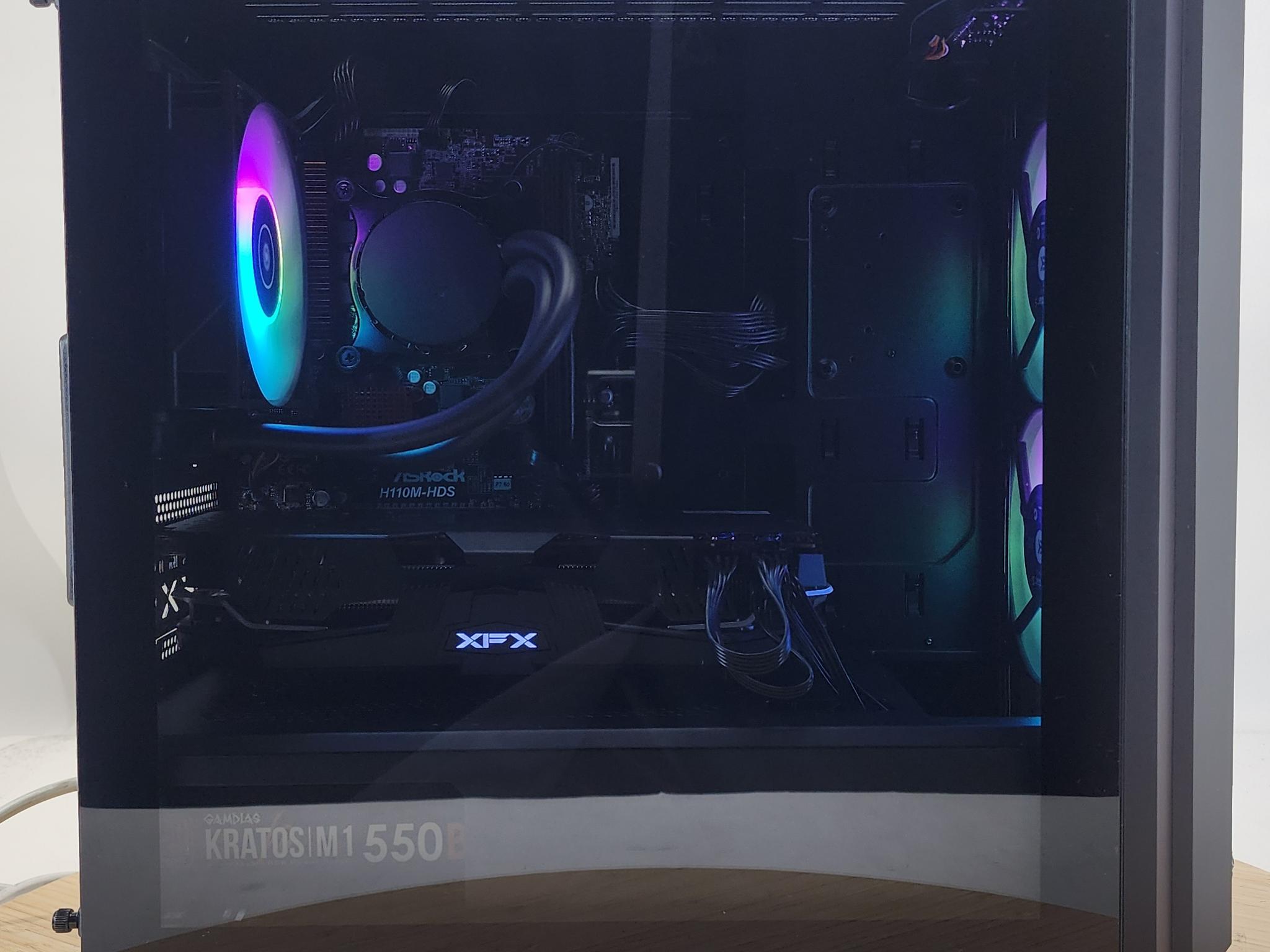Gaming PC i7-7700 16GB RAM 1TB SSD RX 5700 XT 8GB Windows 11 Computer