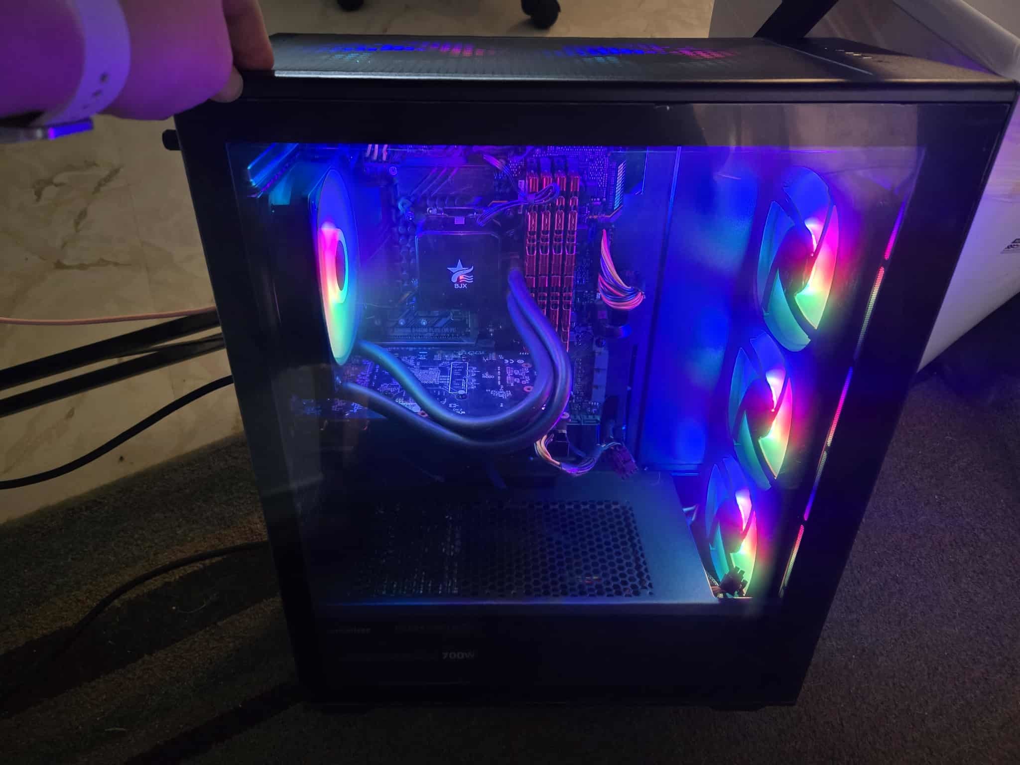 Gaming PC i7-10700K 32GB RAM 1TB SSD  RX 6600 8GB Win11 Computer