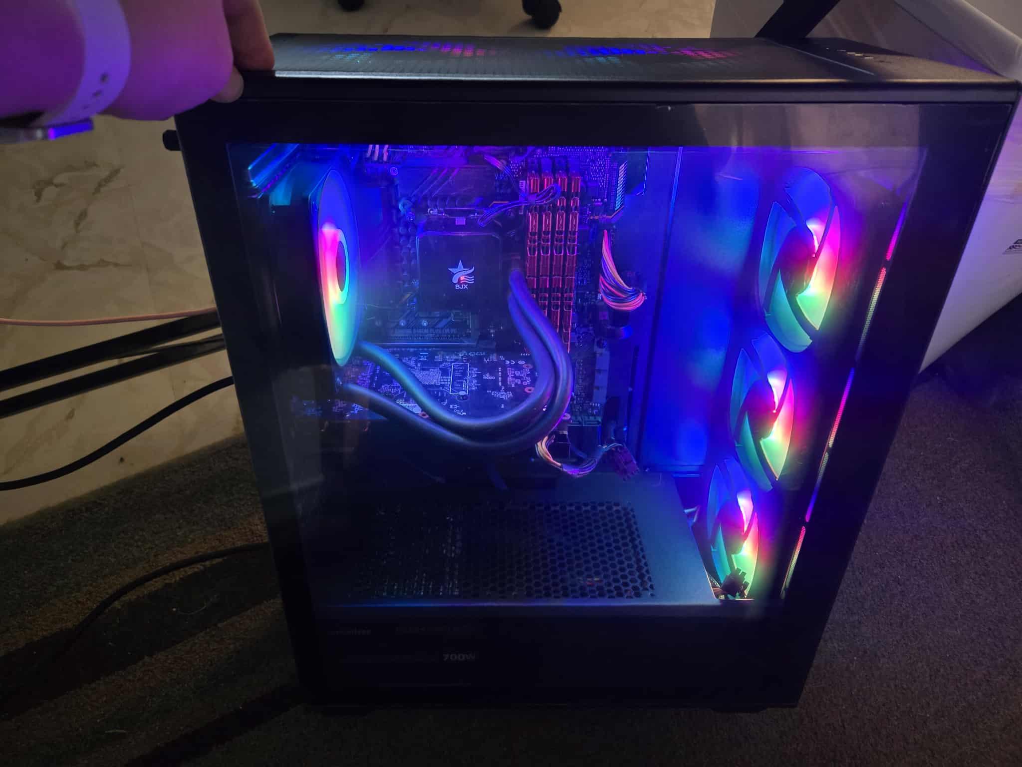Gaming PC i7-10700K 32GB RAM 1TB SSD  RX 6600 8GB Win11 Computer